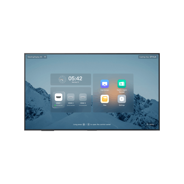 Yealink MeetingDisplay MD75 | 75" – All-in-One Konferenzlösung mit Wireless Präsentation
