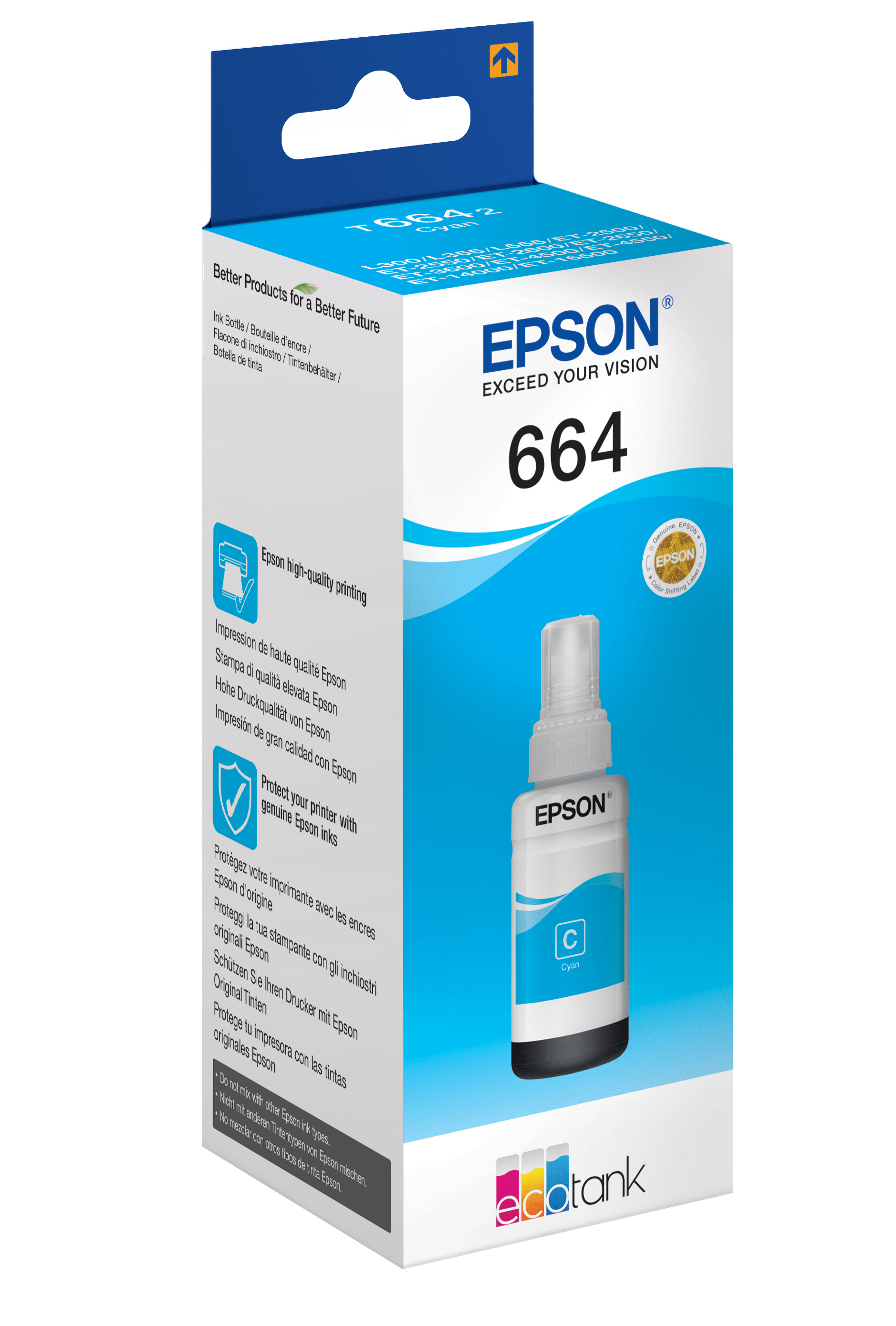 Tinte Epson C13T664240 XL 6.500 Seiten Cyan 