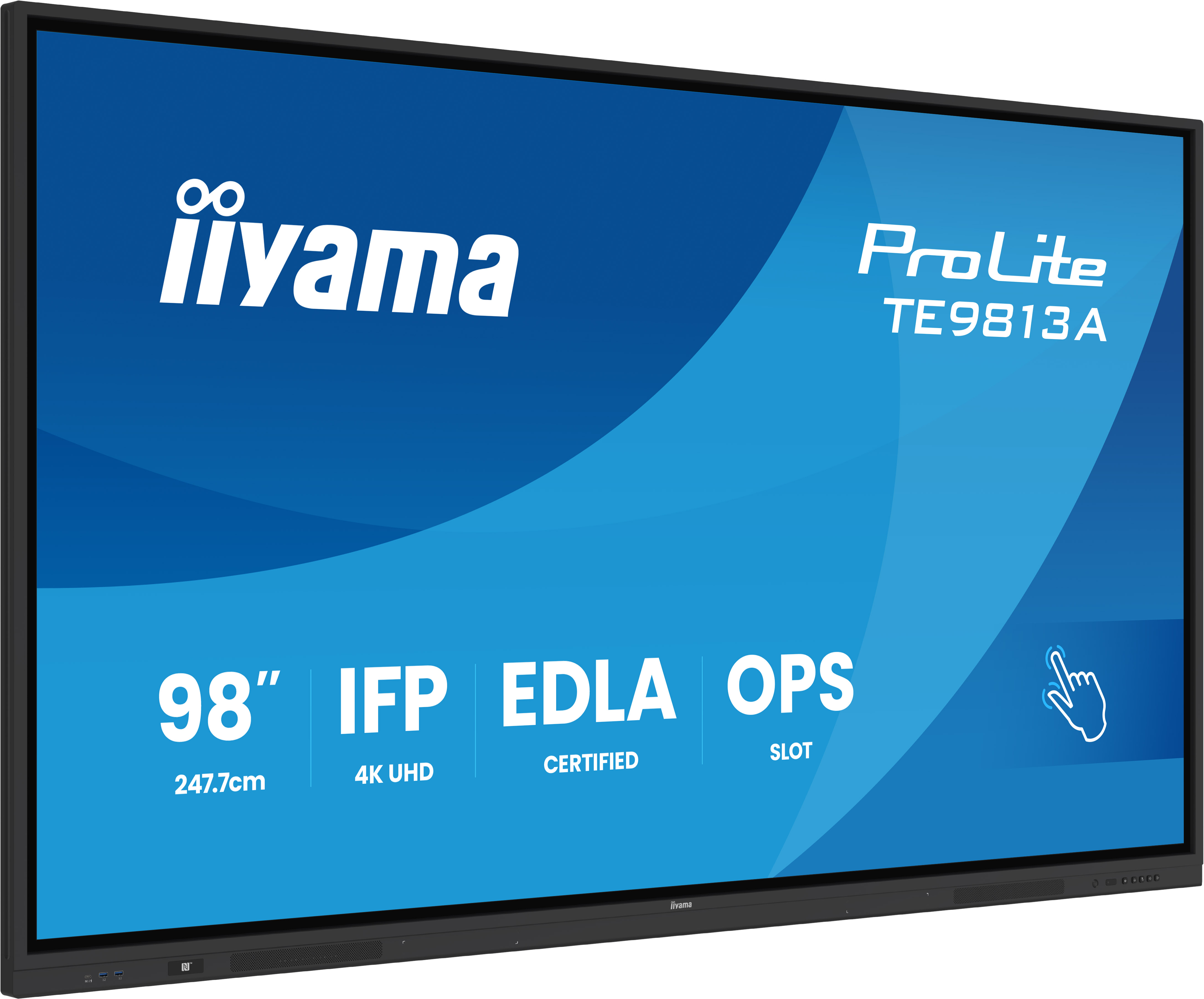 Iiyama ProLite TE9813A-B2AG | 98" Whiteboard Display