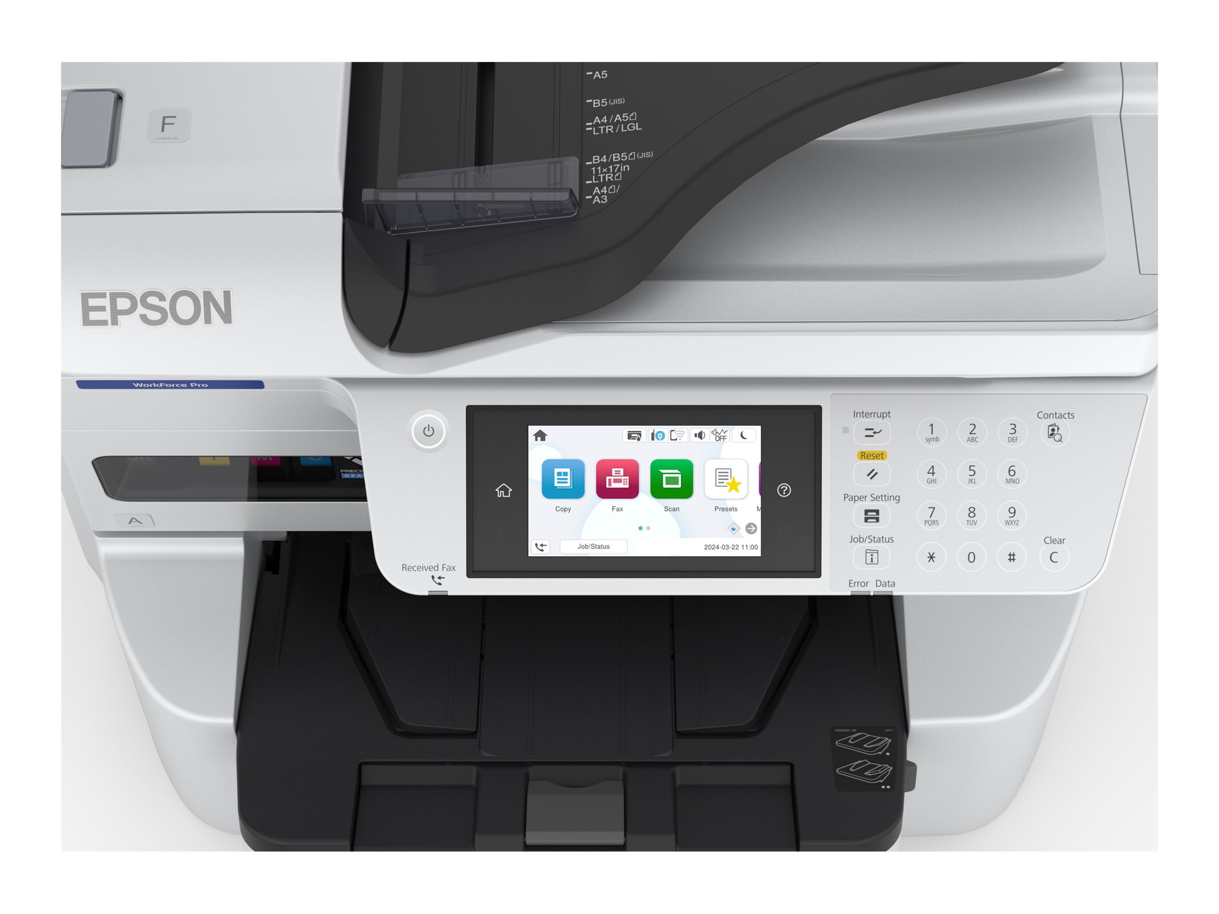 Epson Multifunktionsdrucker Tinte Farbe WorkForce Pro EM-C7100DWF