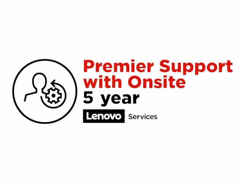 Lenovo Garantie 5 Jahre Premium Support Vor-Ort-Service 5WS1C98064 