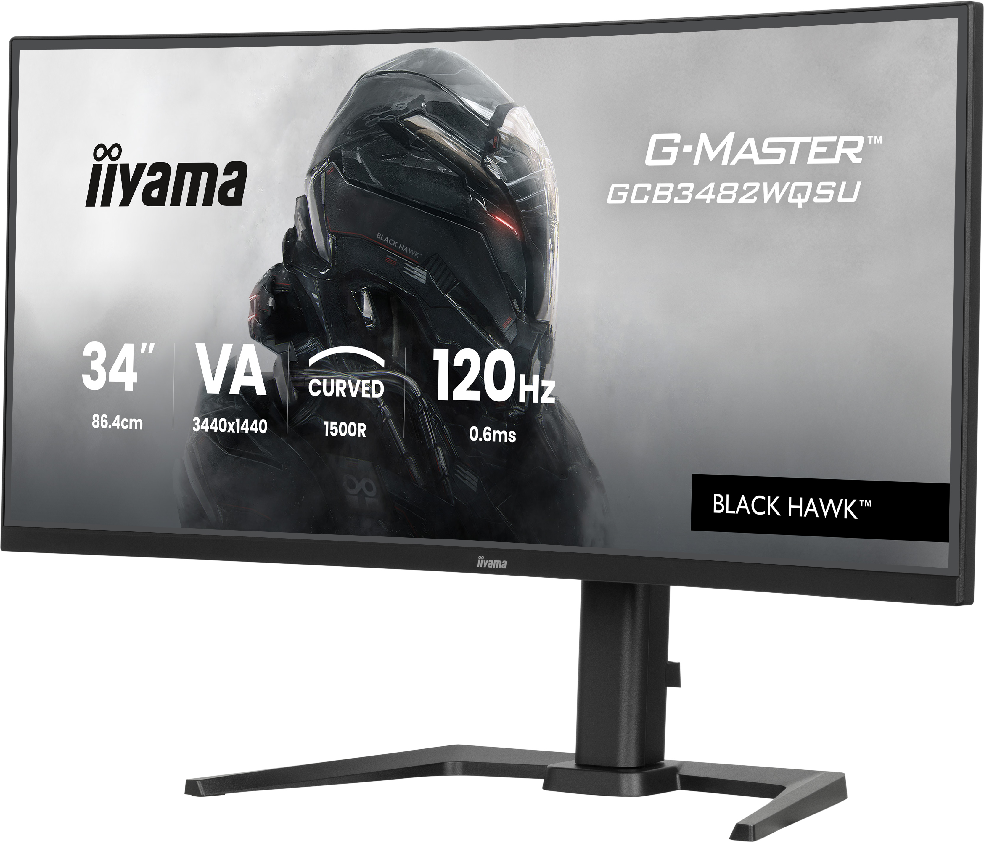 iiyama G-MASTER GCB3482WQSU-B1 | 34" WQHD Curved Gaming Monitor
