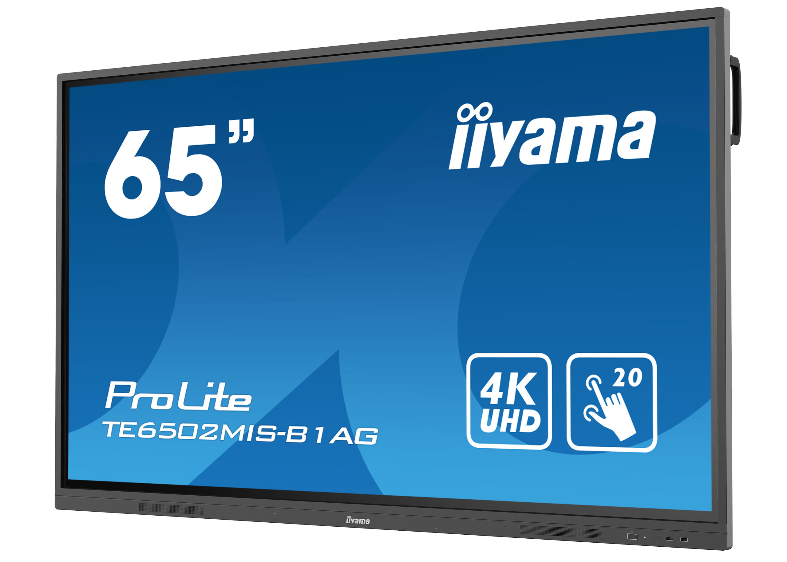 Iiyama ProLite TE6502MIS-B1AG | 65" (163,9cm) |  LCD Touchscreen-Display mit 4K-Auflösung und integrierter Whiteboard-Software