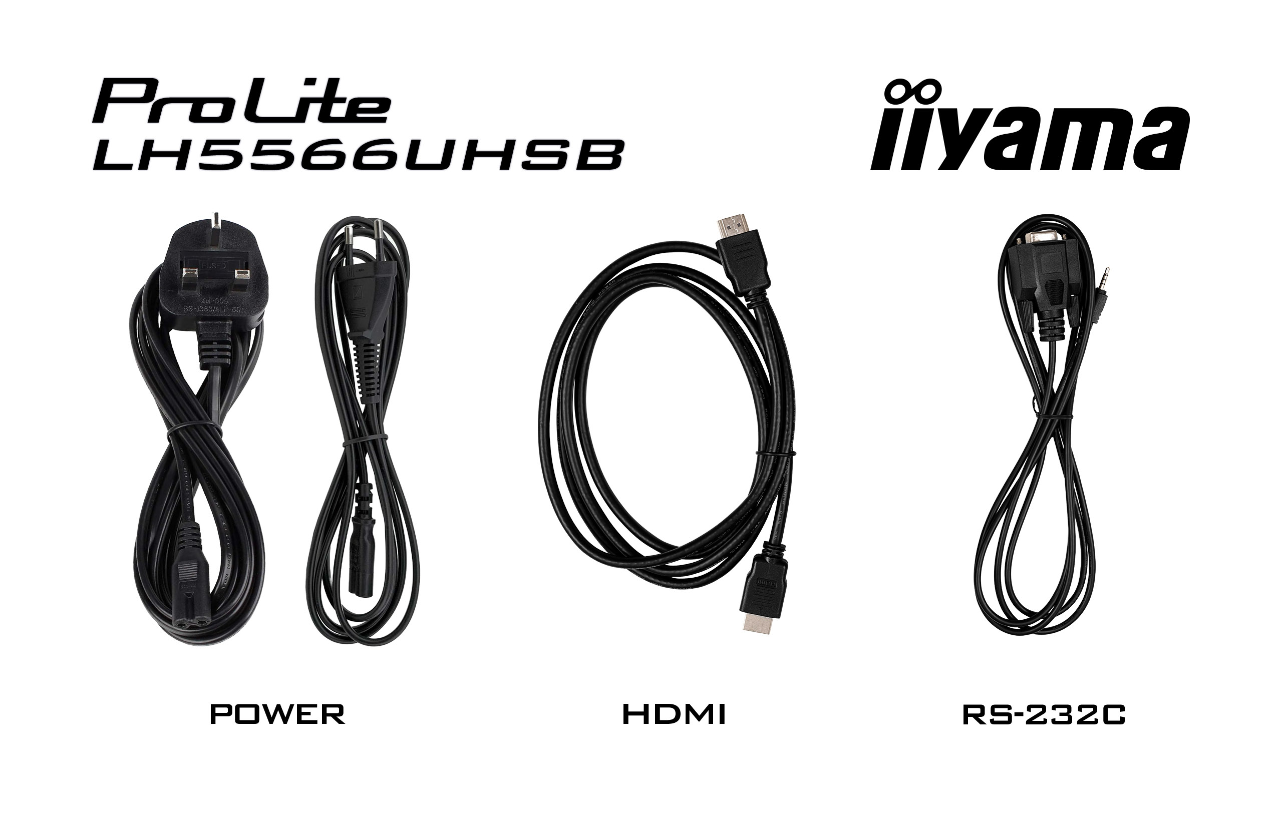 Iiyama ProLite LH5566UHSB-B1AG | 55" | 4K | Indoor Display