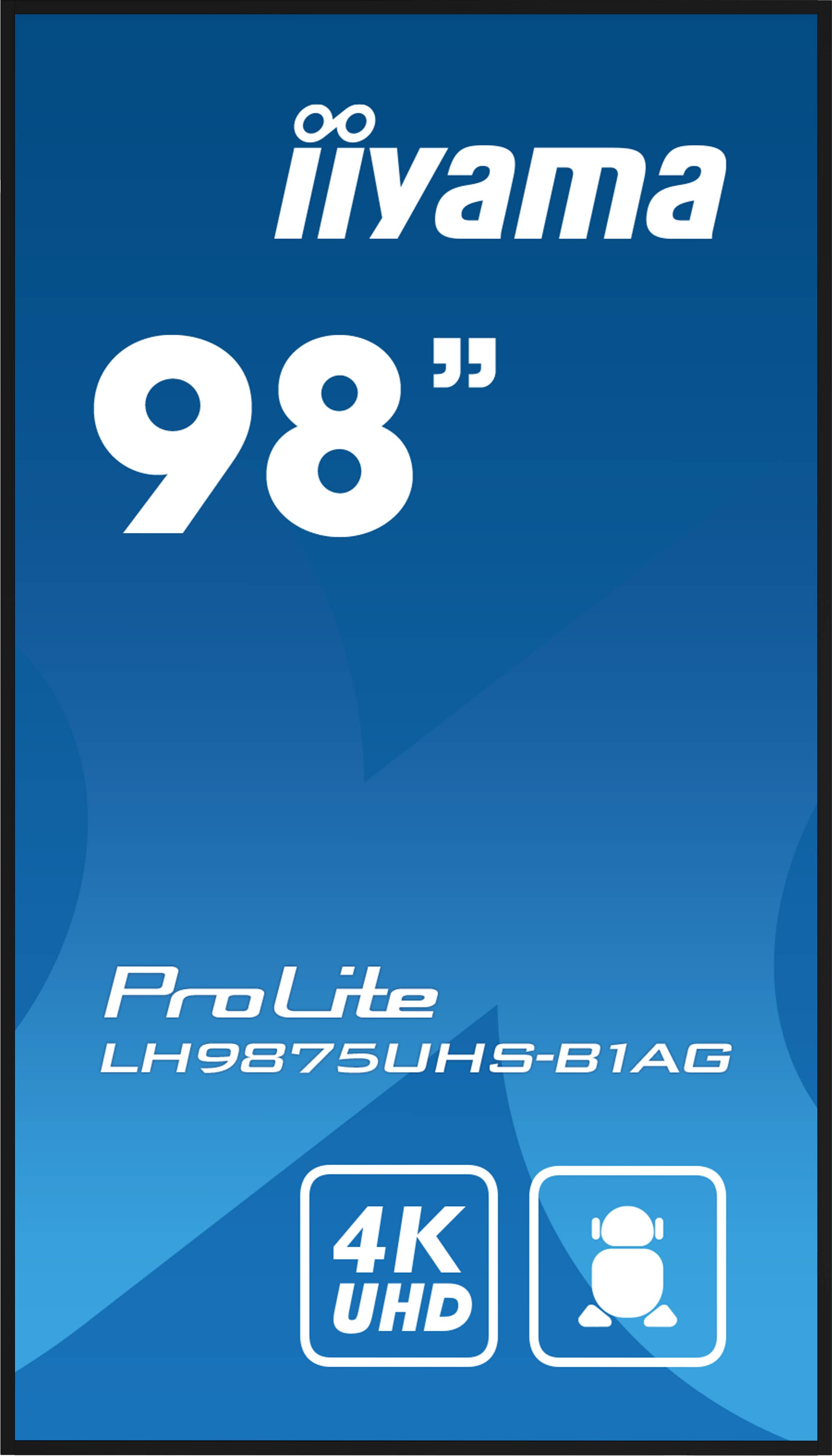 Iiyama ProLite LH9875UHS-B1AG | 98"