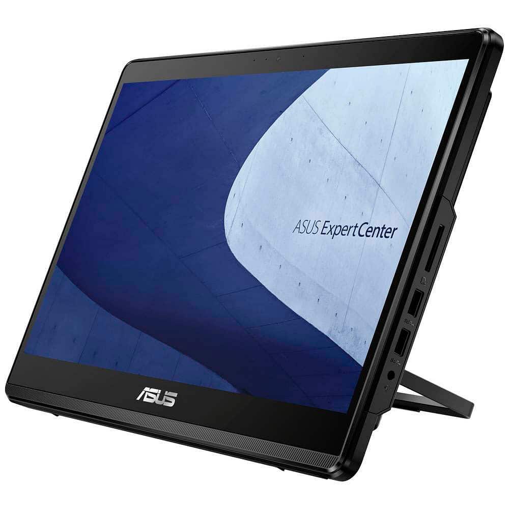 ASUS E1600WKAT-BD054X | All in One PC | 15,6" HD | Celeron N4500 | 8GB RAM | 256GB SSD | Windows 11 Pro | Kompakter All in One PC mit Touchscreen und Akku