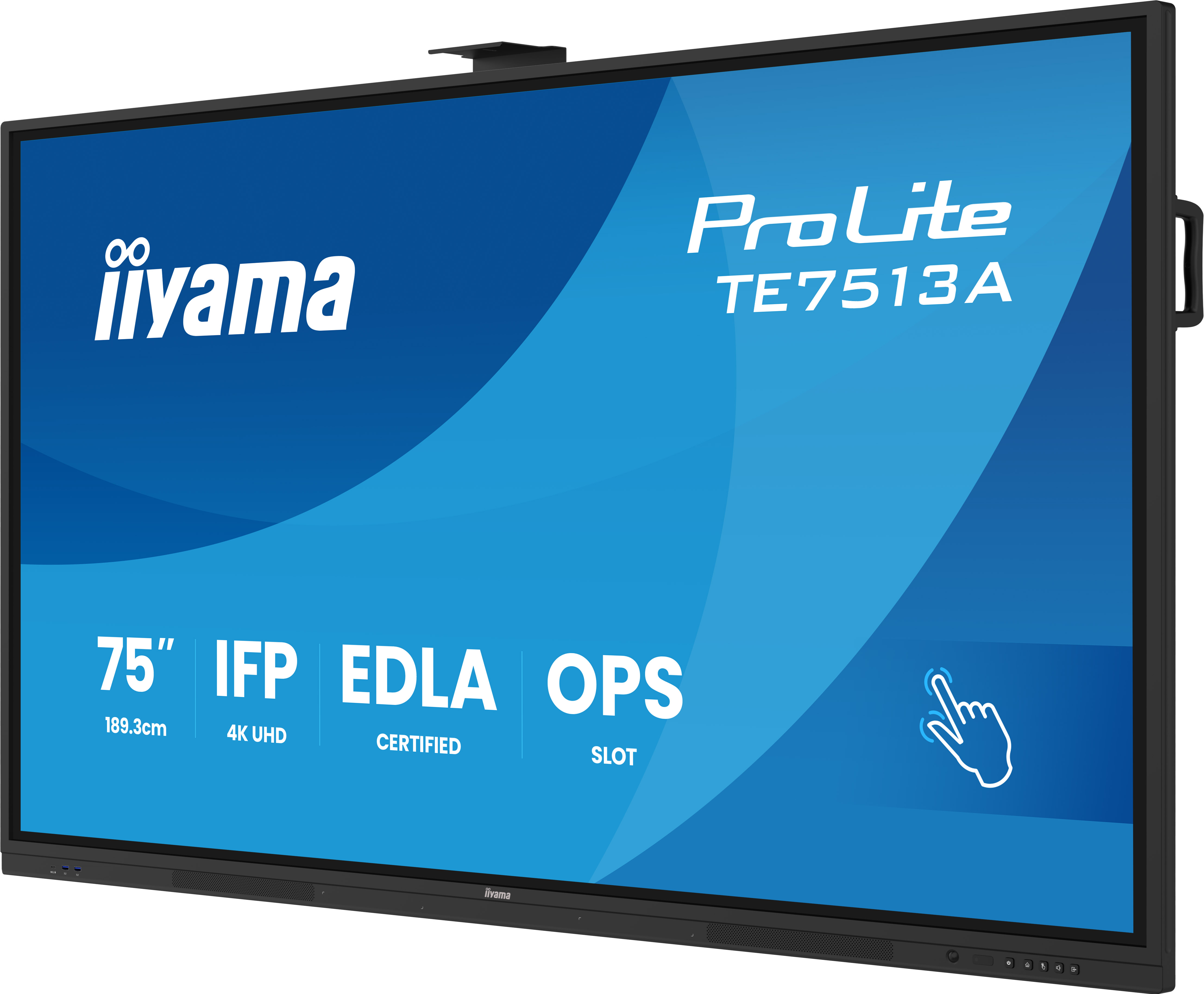 Iiyama ProLite TE7513A-B2AG | 75" Whiteboard Display