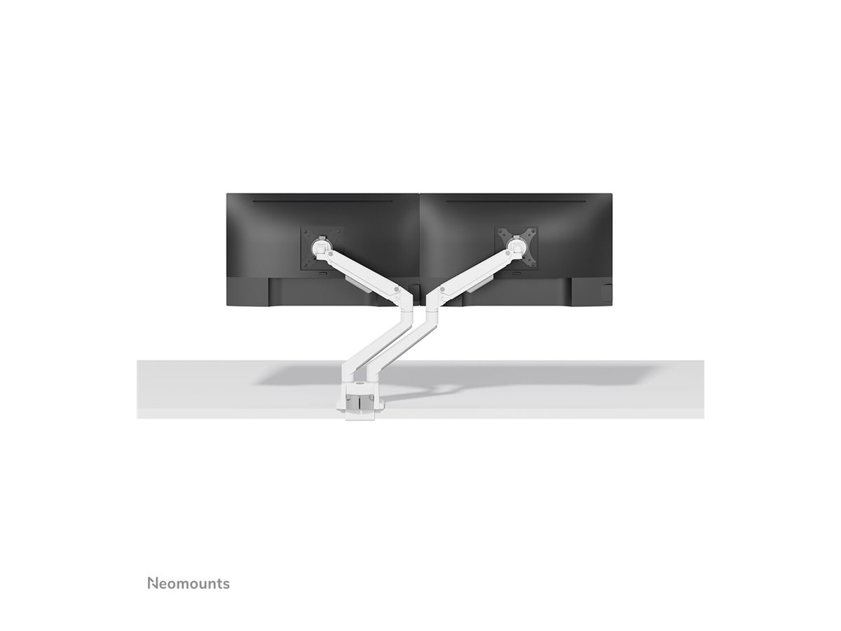 Neomounts DS70-250WH2 Monitorarm 17-32" - Gasfeder - Topfix - 180°-Stopp