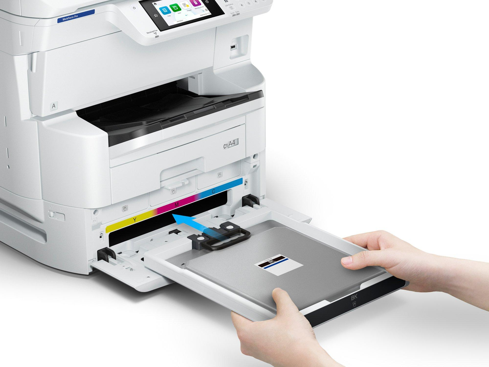 Epson Multifunktionsdrucker Tinte Farbe WorkForce Pro EM-C8101RDWF Epson Multifunktionsdrucker Tinte Farbe WorkForce Pro EM-C8101RDWF