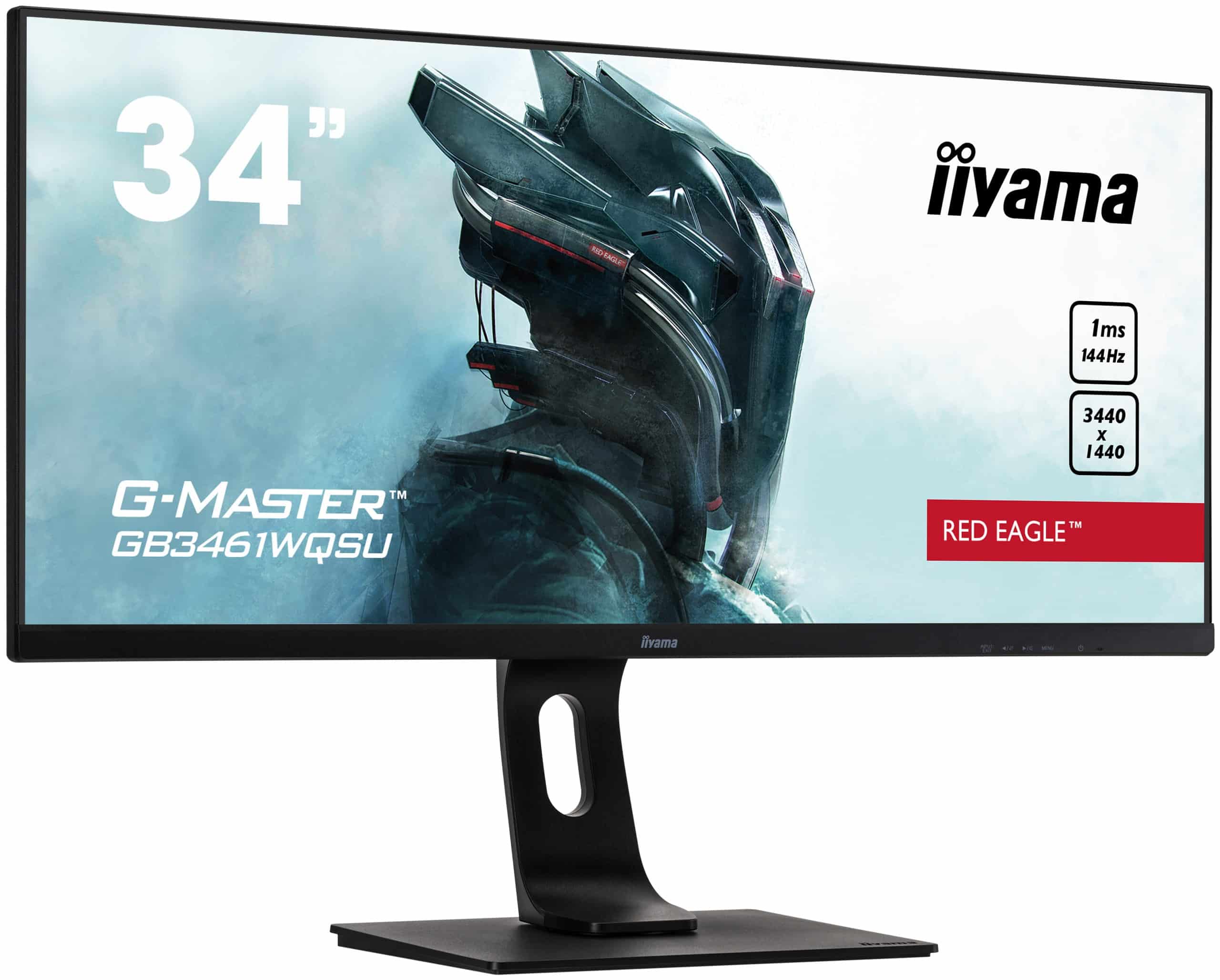 Iiyama G-Master GB3461WQSU-B1 RED EAGLE  | 34" | 144Hz | UltraWide QHD | Gaming Monitor | Ausstellungsgerät