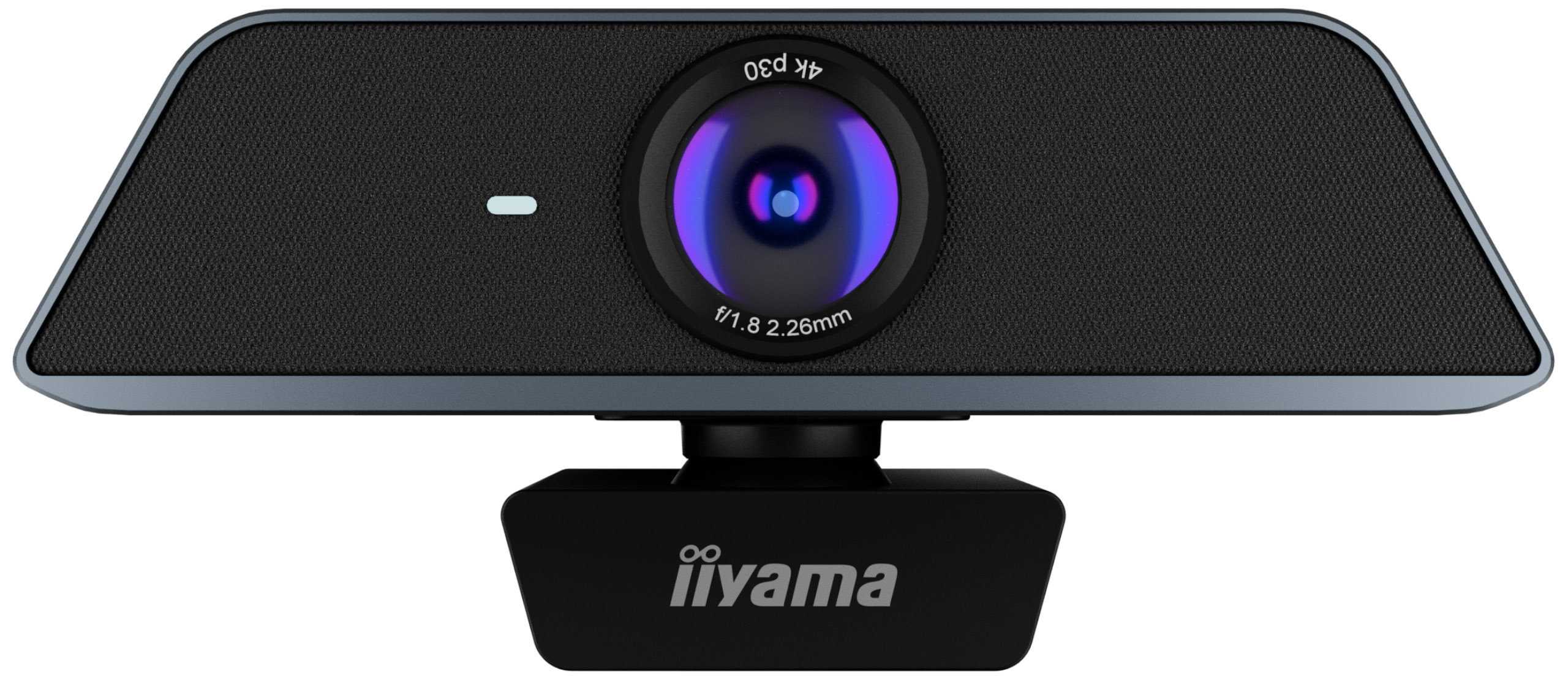 Iiyama UC CAM120UL-1 | Konferenz-Webcam mit 4K-Auflösung, 120° Sichtfeld und Auto-Framing