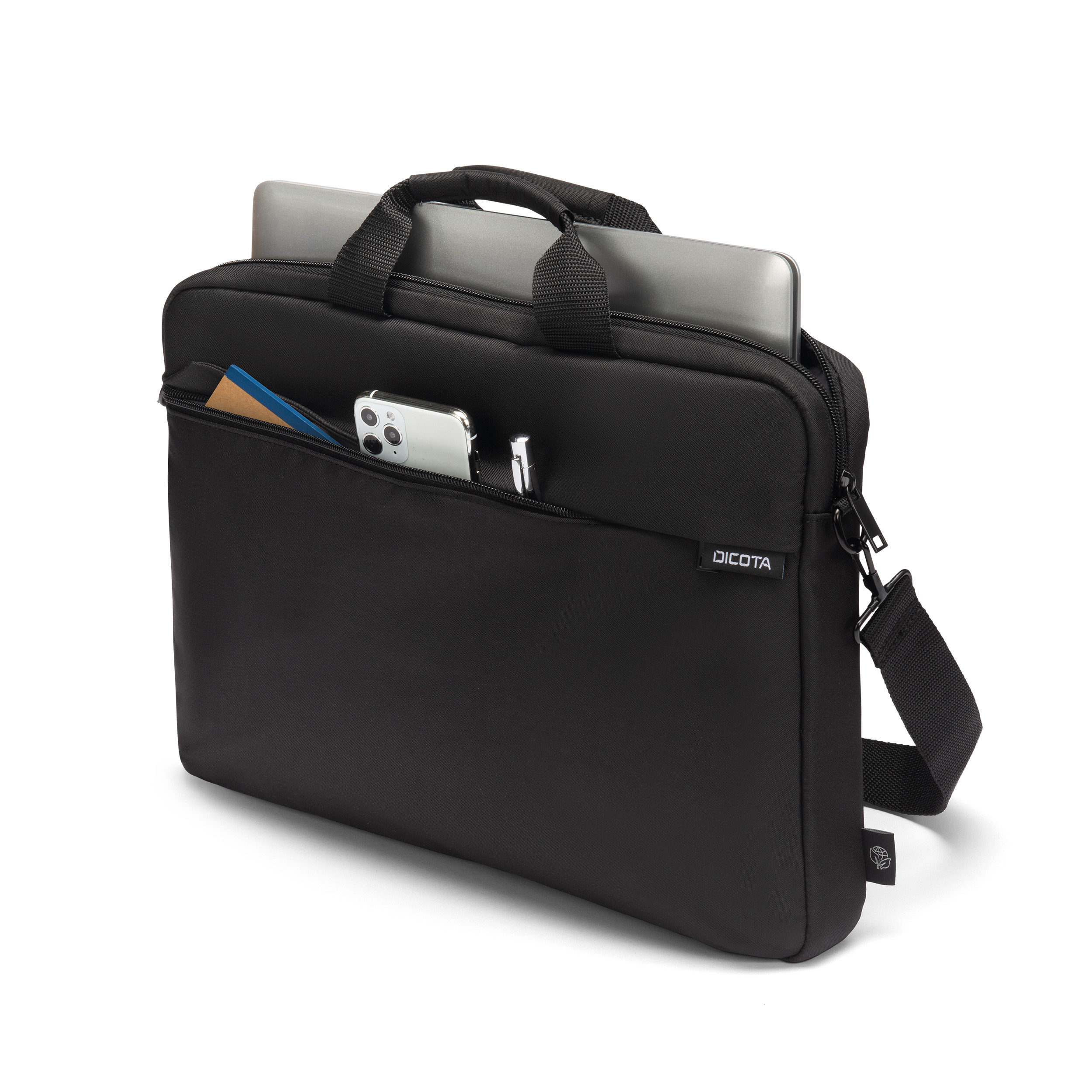 DICOTA ONE Slim - Notebook-Tasche - 35.8 cm - 13" - 14.1" - Schwarz