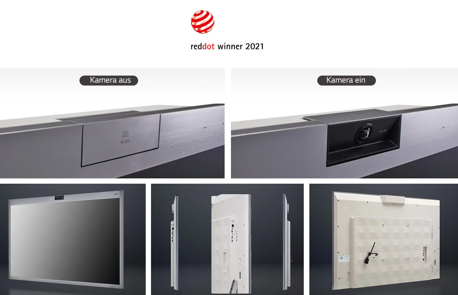 LG One:Quick 55CT5WJ-B | 55" | interaktiv Whiteboard mit Windows 