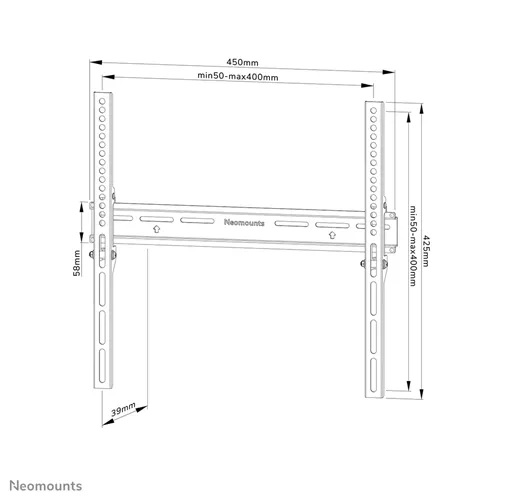 Neomounts WL30-350BL14 | 32" - 65" 