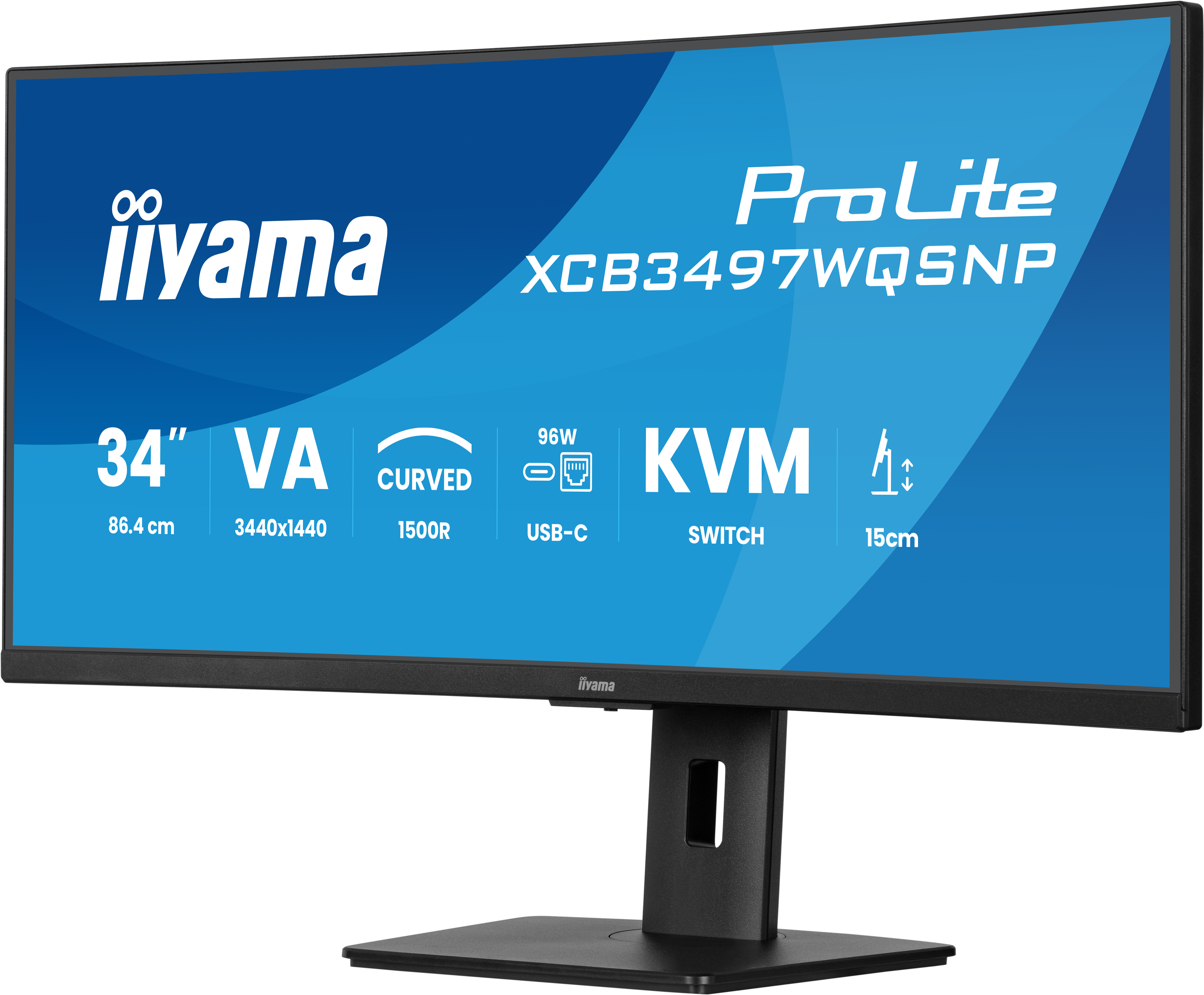 Iiyama ProLite XCB3497WQSNP-B1 | 34" Iiyama ProLite XCB3497WQSNP-B1 | 34"