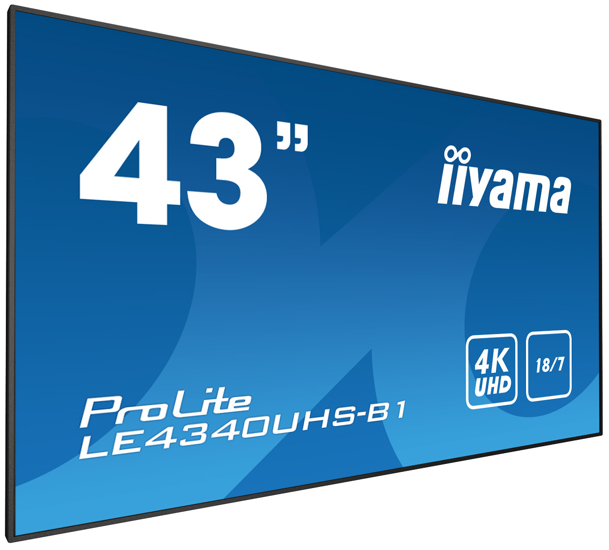 Iiyama ProLite LE4340UHS-B1 | 42,5" (107,9cm) | 18/7 Betriebszeit und 4K-Grafik