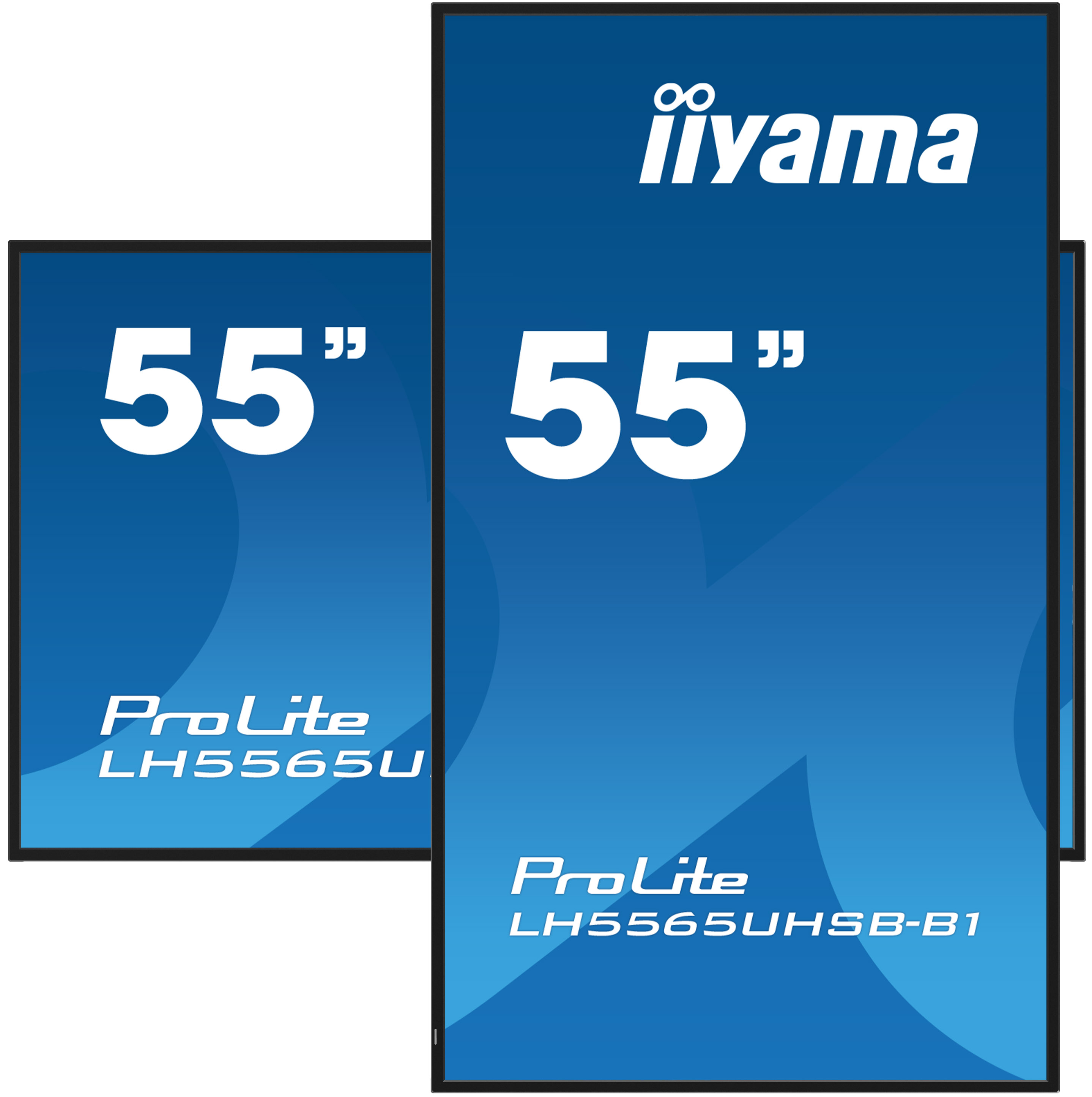 Iiyama ProLite LH5565UHSB-B1 | 55" Ultrahelles Digital Signage Display mit 4K, Android & 24/7 Dauerbetrieb