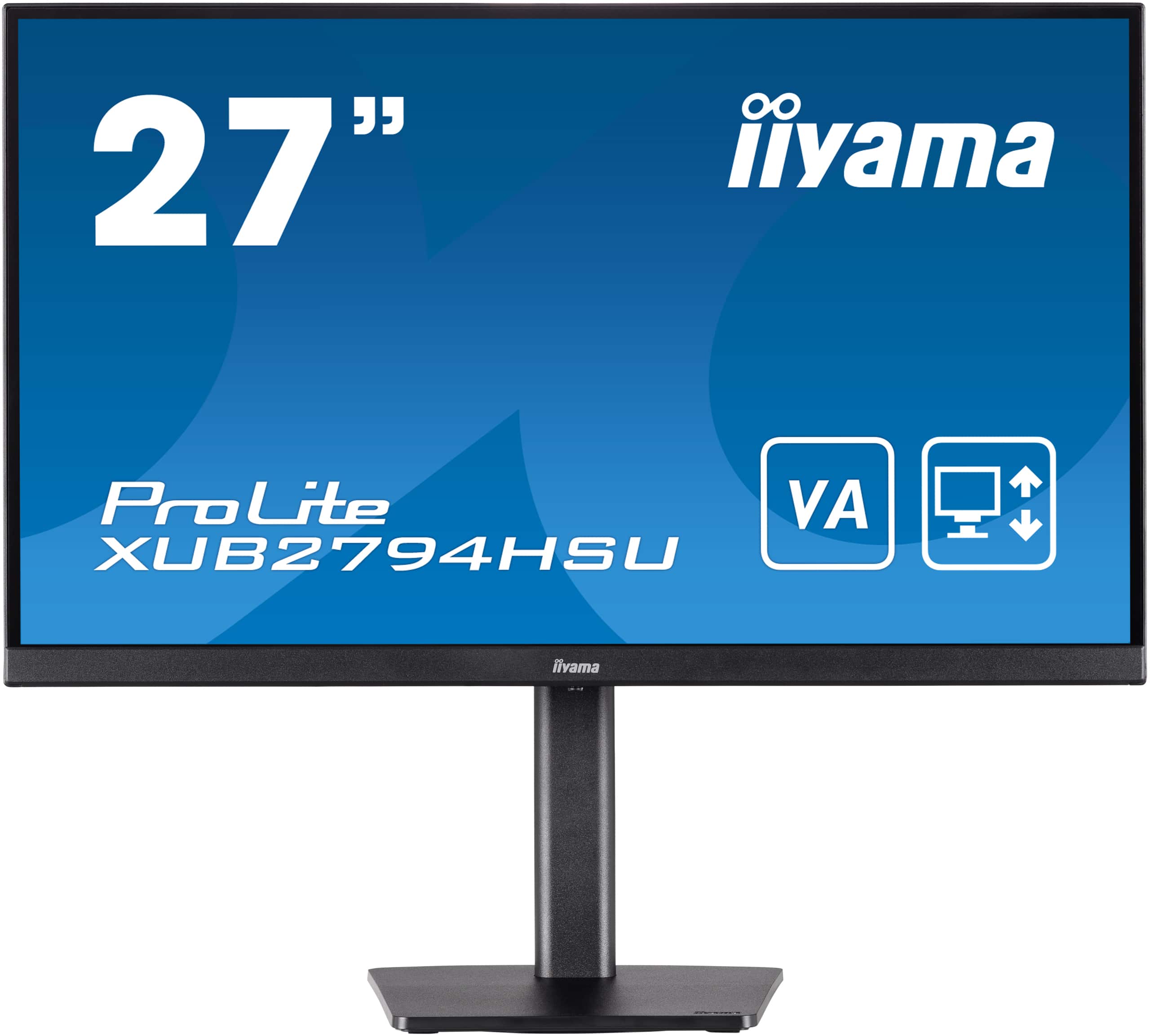 Iiyama ProLite XUB2794HSU-B1 | 27" (68,5cm) | Full HD Monitor mit VA-Panel-Technologie und einem höhenverstellbaren Standfuß