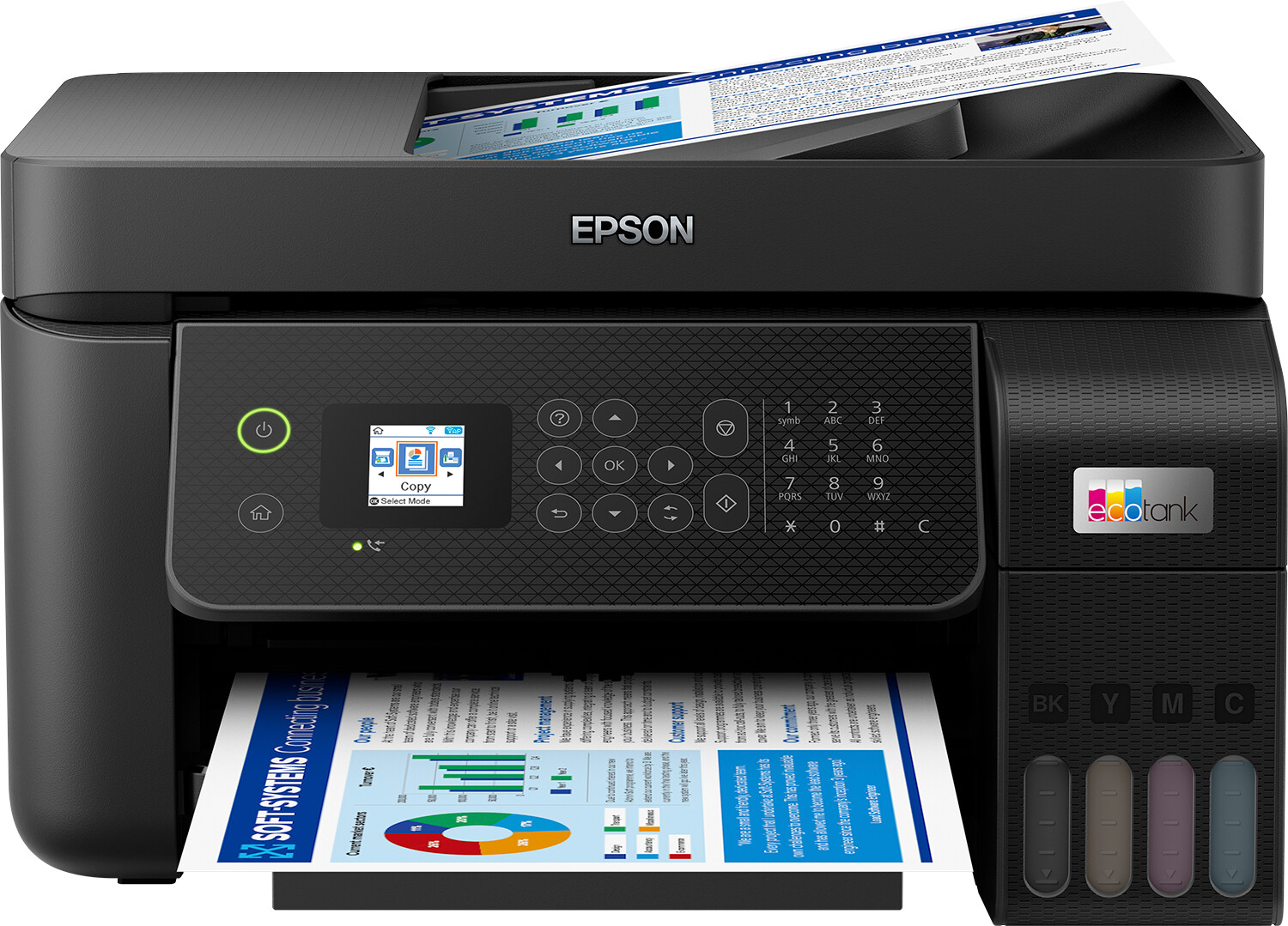 Epson Multifunktionsdrucker Tinte Farbe EcoTank ET-4800