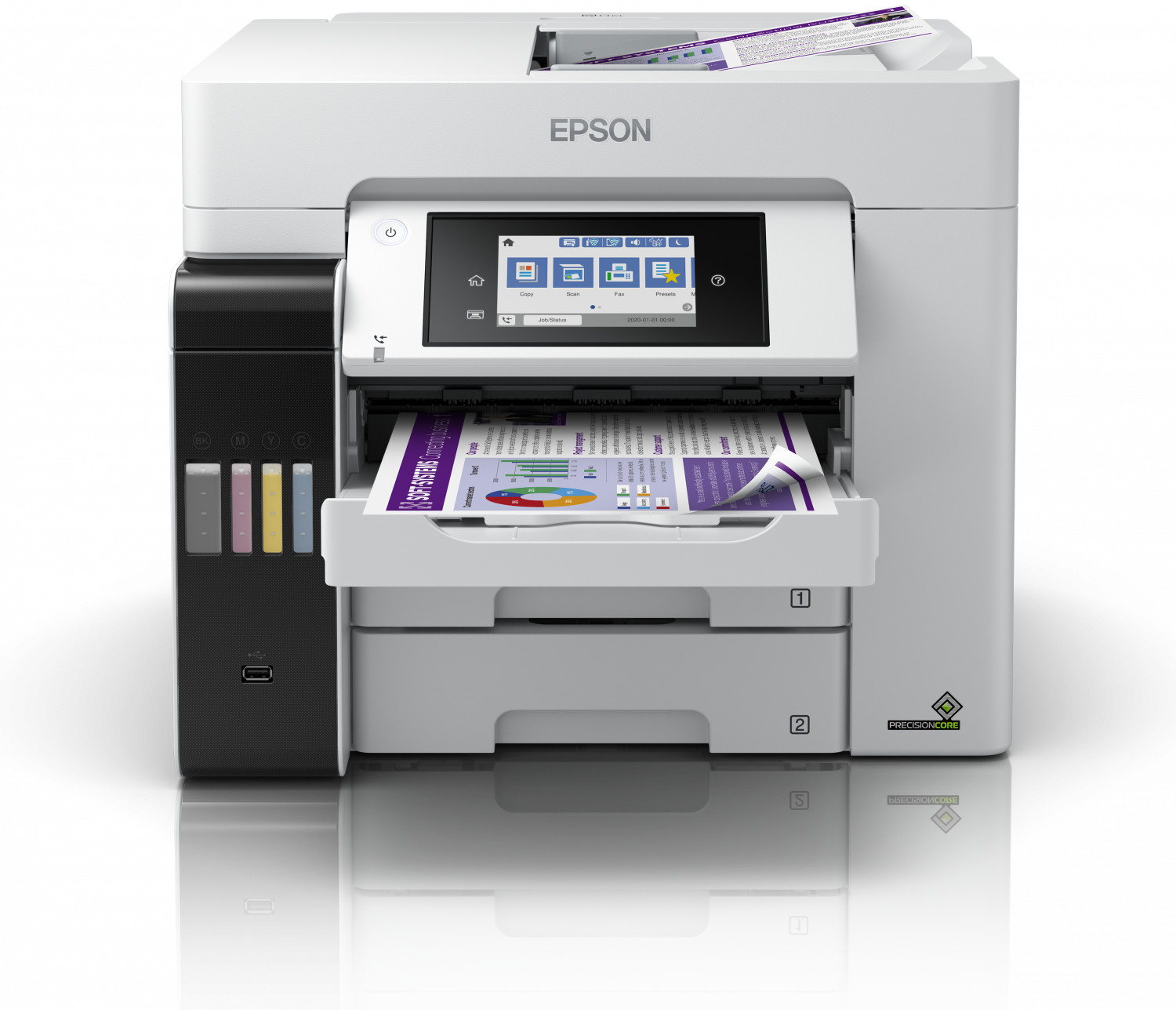Epson Multifunktionsdrucker Tinte Farbe EcoTank ET-5880 | Ausstellungsgerät