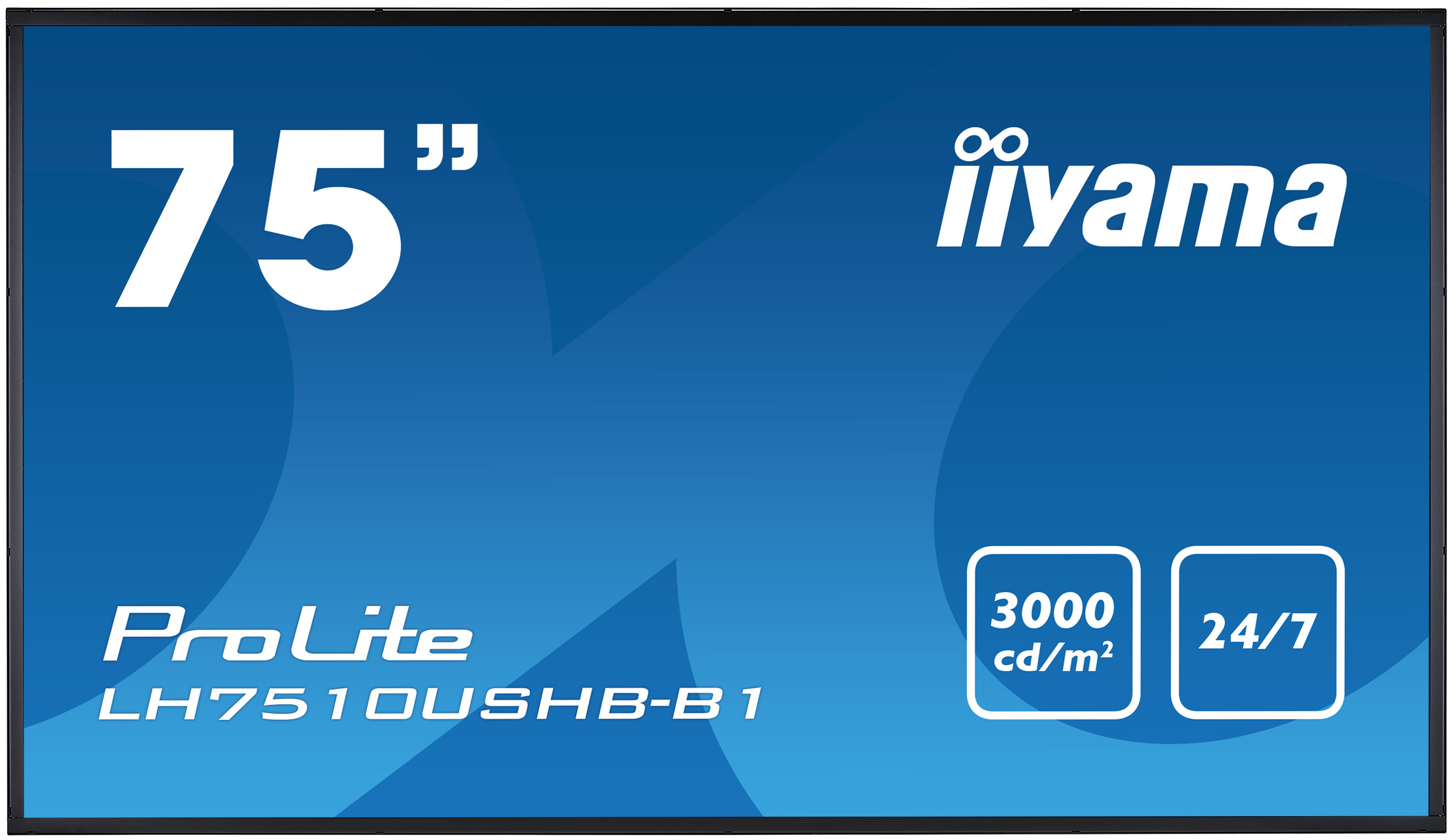 Iiyama ProLite LH7510USHB-B1 | 75" | Schaufensterdisplay
