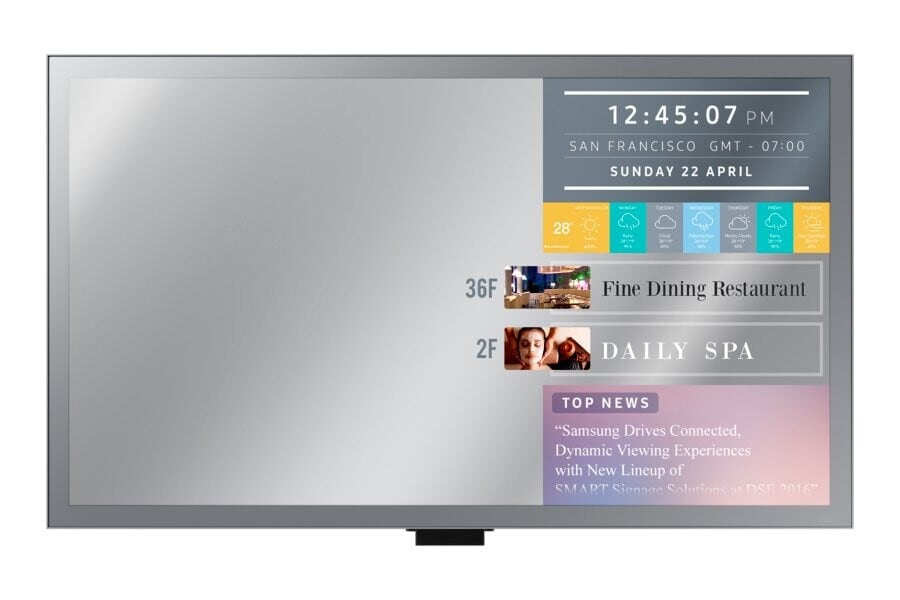 Samsung Spiegeldisplay ML55E | 55" | Smart Signage 
