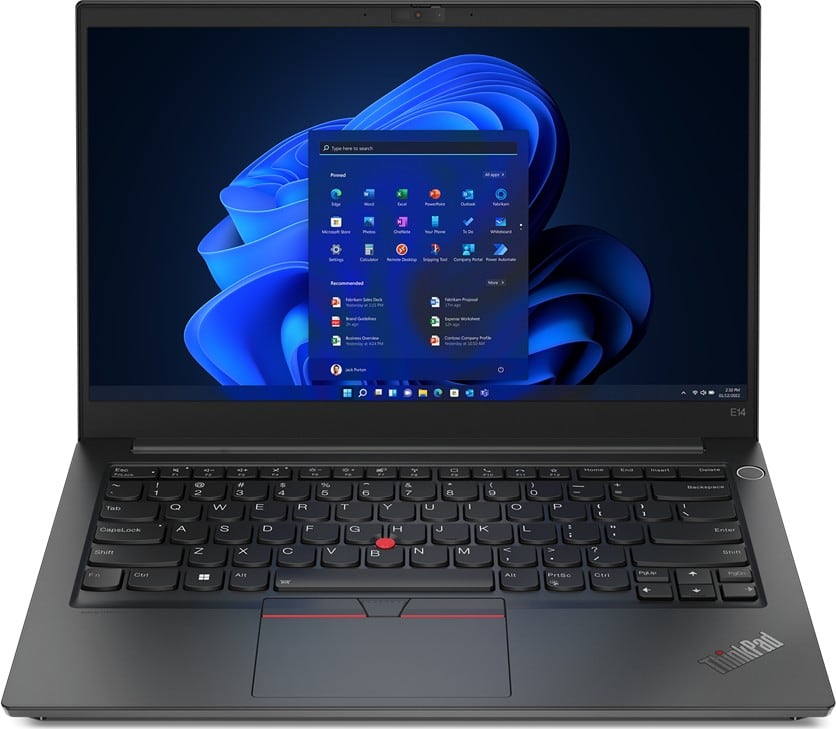Lenovo ThinkPad E14 G4 | 14" Full-HD Display | Intel Core i5-1235U | 16GB DDR4 RAM | 512GB SSD | Windows 11 Pro | Business Notebook 