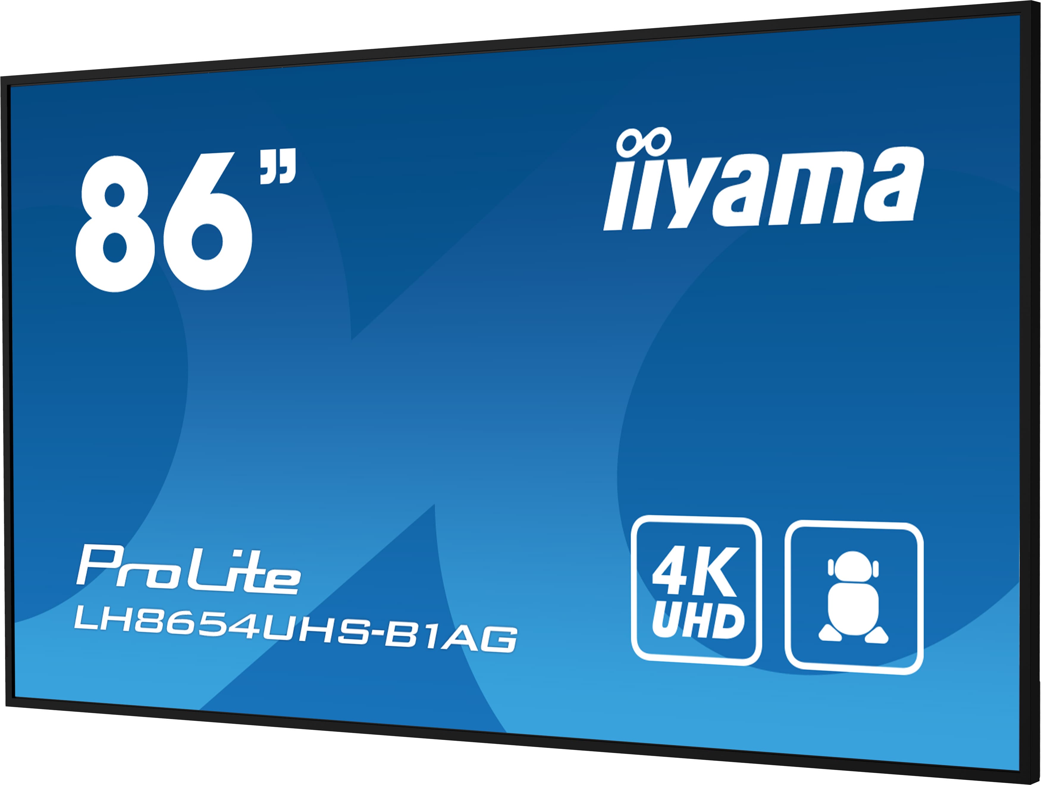 Iiyama ProLite LH8654UHS-B1AG | 85.6﻿" (217 cm) | Digital Signage Display mit 4K