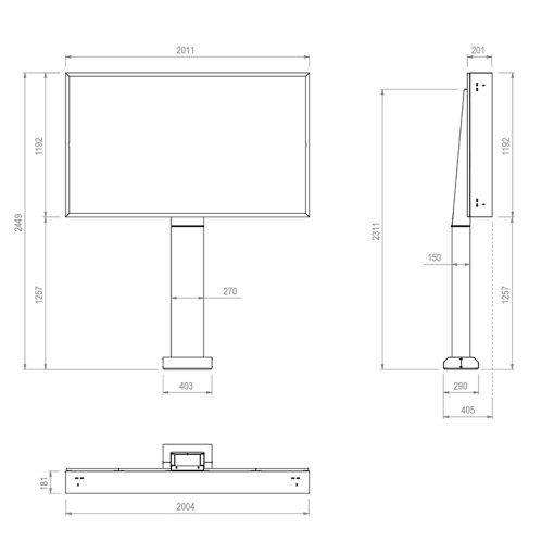 Hagor ScreenOut® OH 85 Landscape