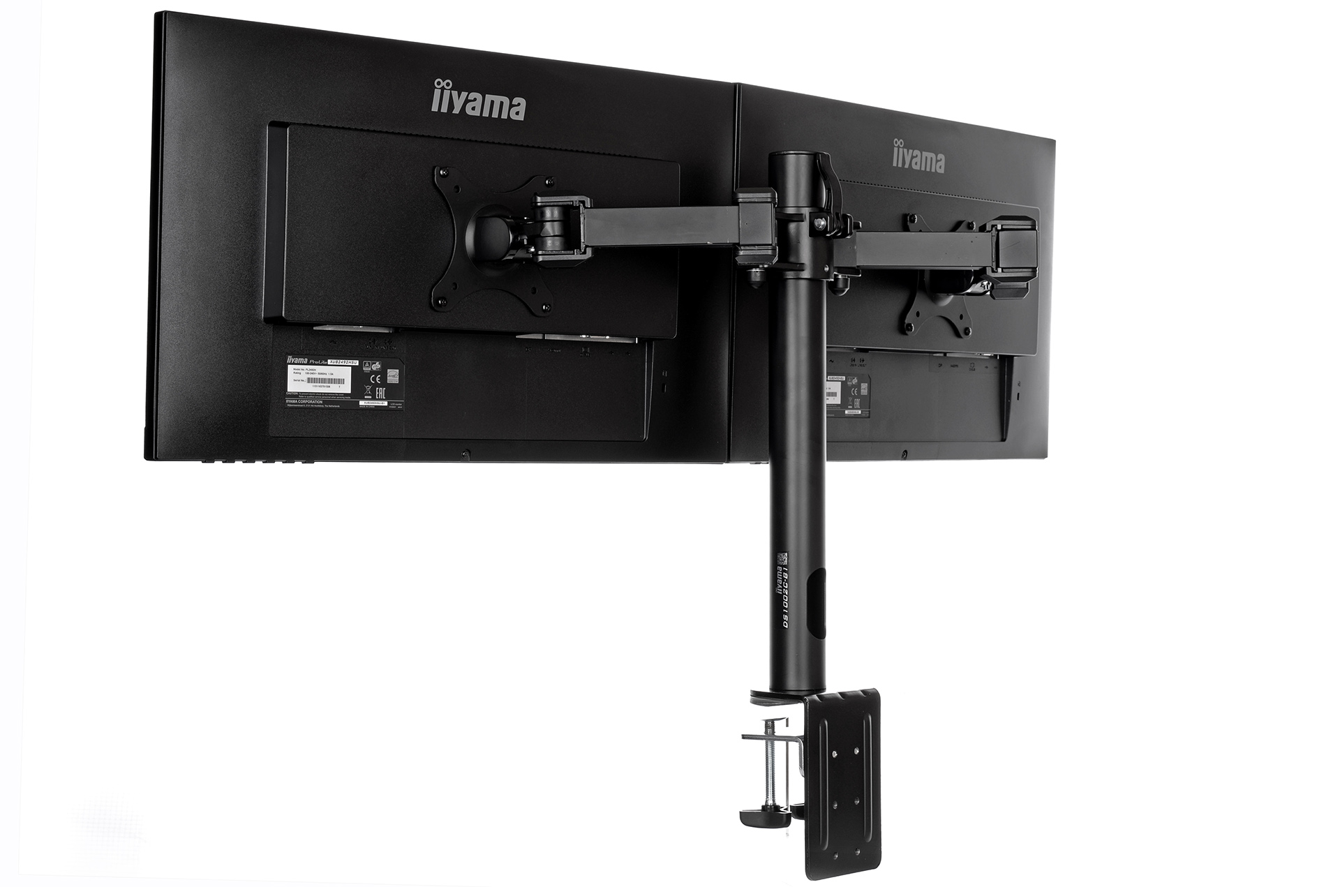 Iiyama Tischhalterung für zwei Monitore bis 30" | DS1002C-B1