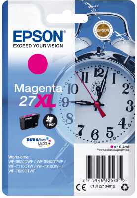 Tinte Epson C13T27134012 XL 1.100 Seiten Magenta