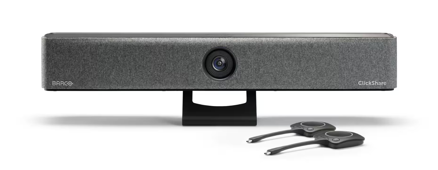 Barco ClickShare Bar Pro | High-End Videokonferenzlösung für kleine Besprechungsräume