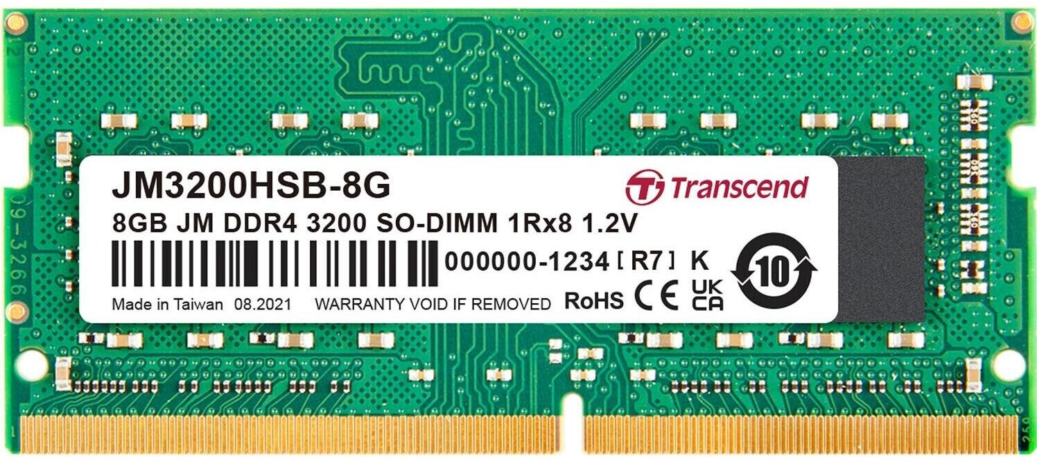 Transcend JetRAM | DDR4 | 8GB 