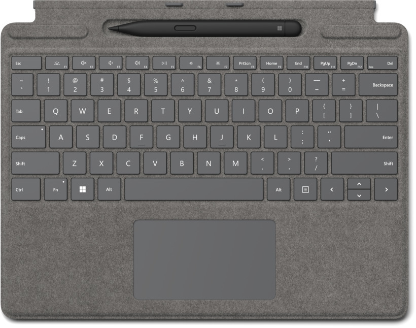 MS Surface Pro Sign. Keyboard Grau + Slim Pen 2 Schwarz