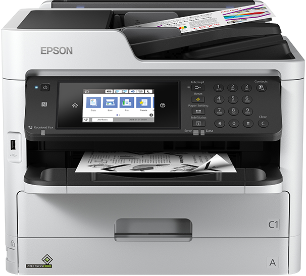 Epson Multifunktinsdrucker Tinte Monochrom WorkForce Pro DWF-M5799DWF