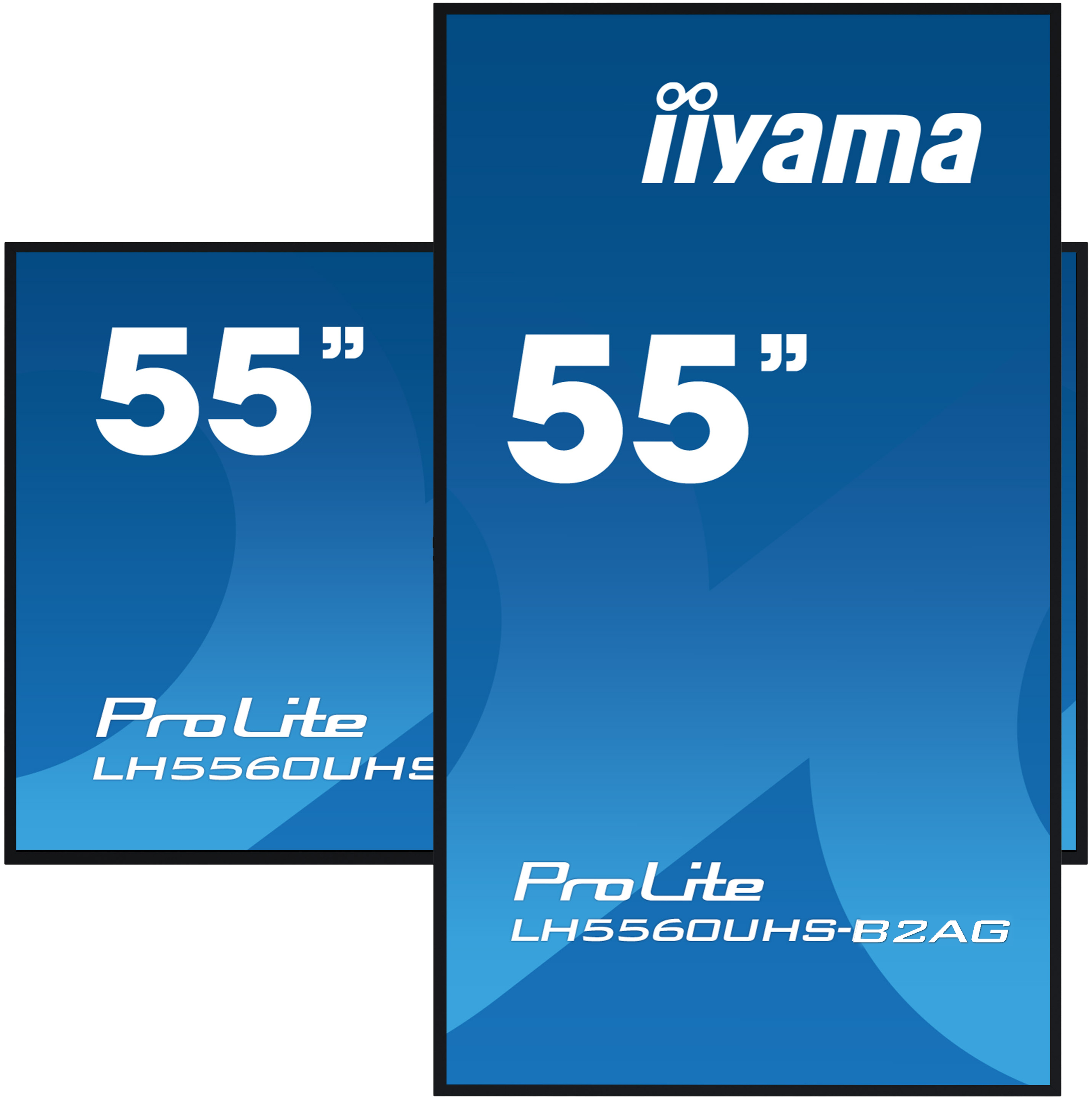 Iiyama ProLite LH5560UHS-B2AG | 55" SLIM 4K UHD Digital-Signage-Display mit Android 11, 24/7-Betrieb