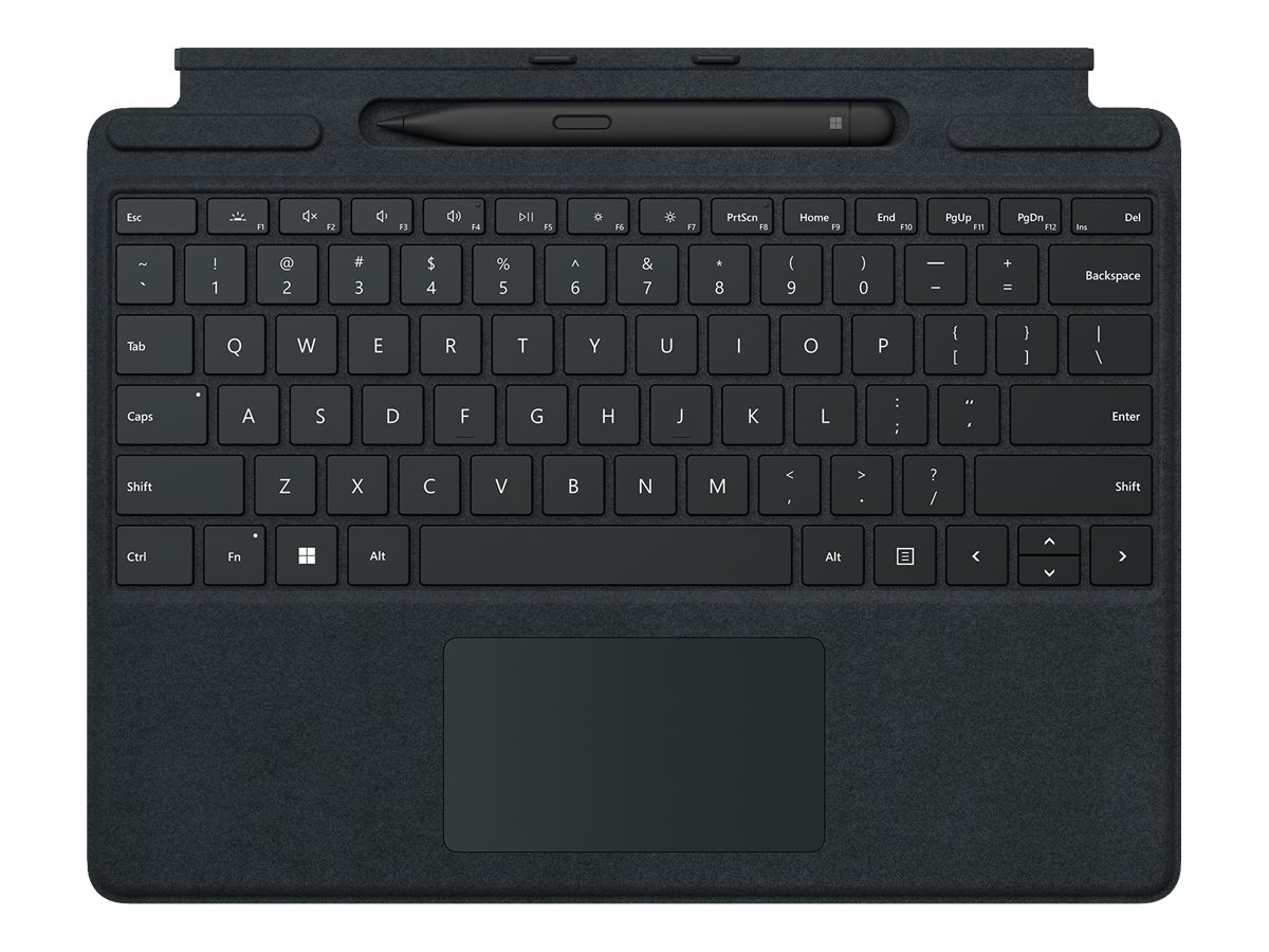 MS Surface Pro Sign. Keyboard Schwarz + Slim Pen 2 Schwarz