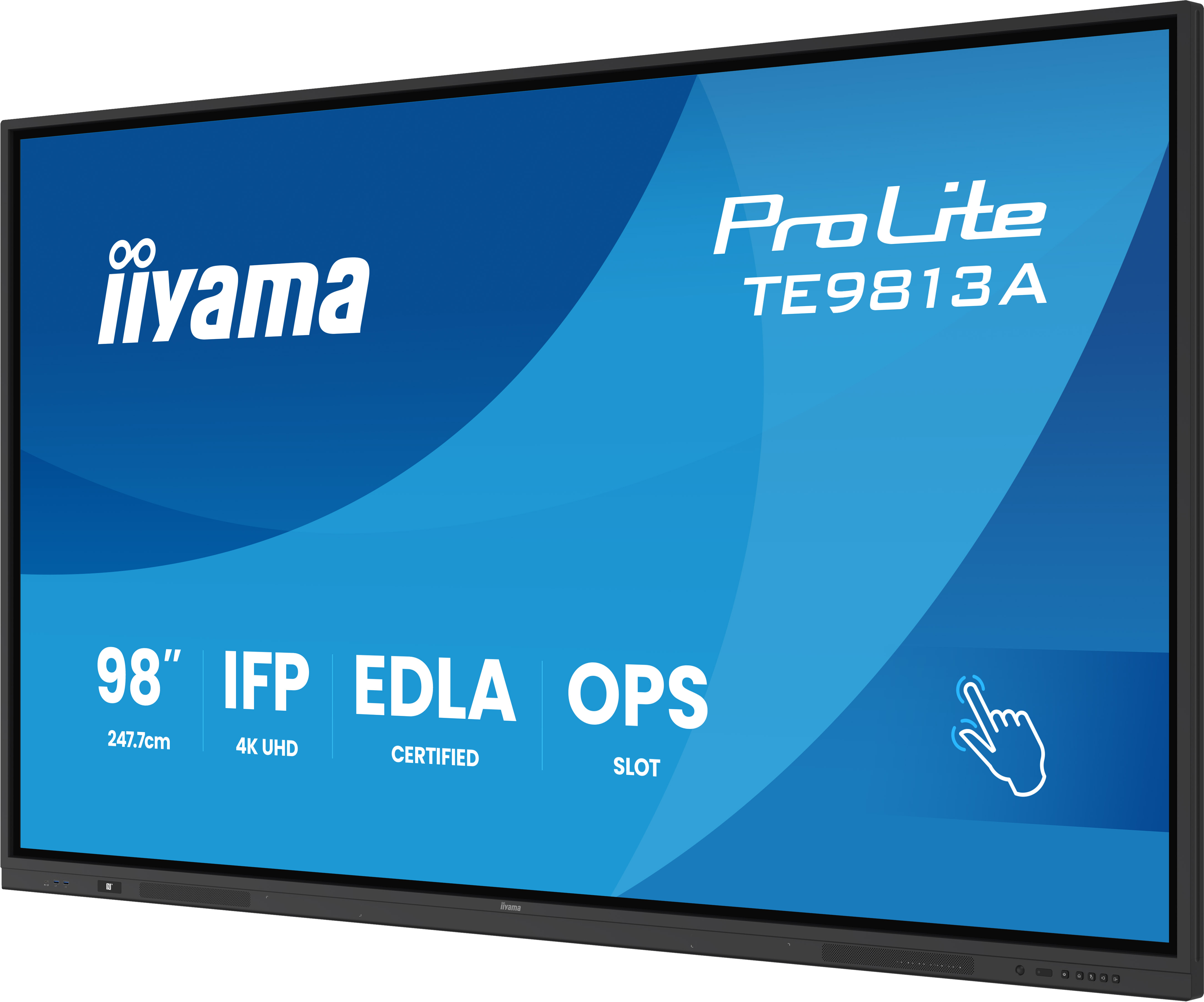 Iiyama ProLite TE9813A-B2AG | 98" Whiteboard Display