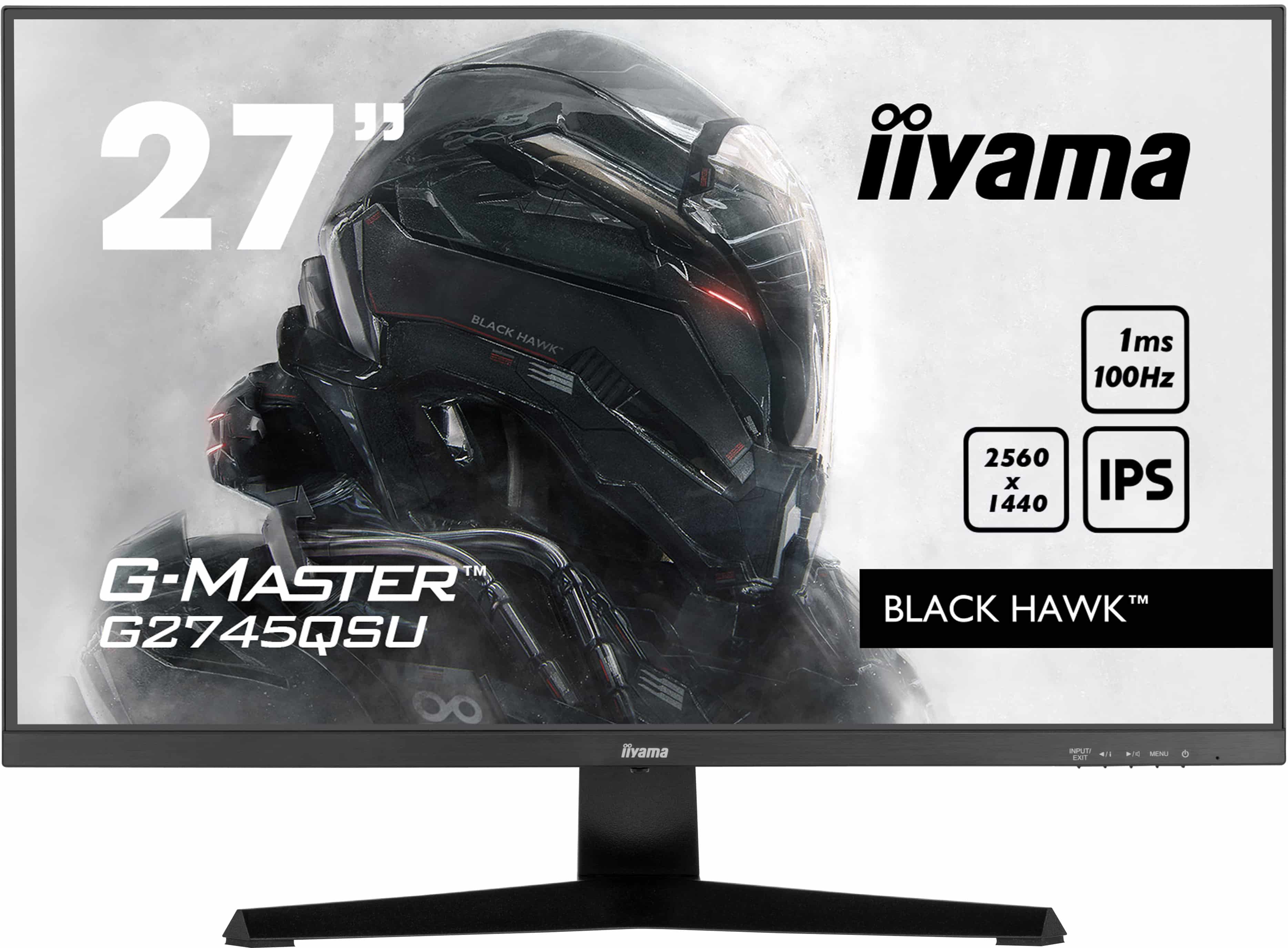 Iiyama G-MASTER G2745QSU-B1 BLACK HAWK | 27" 