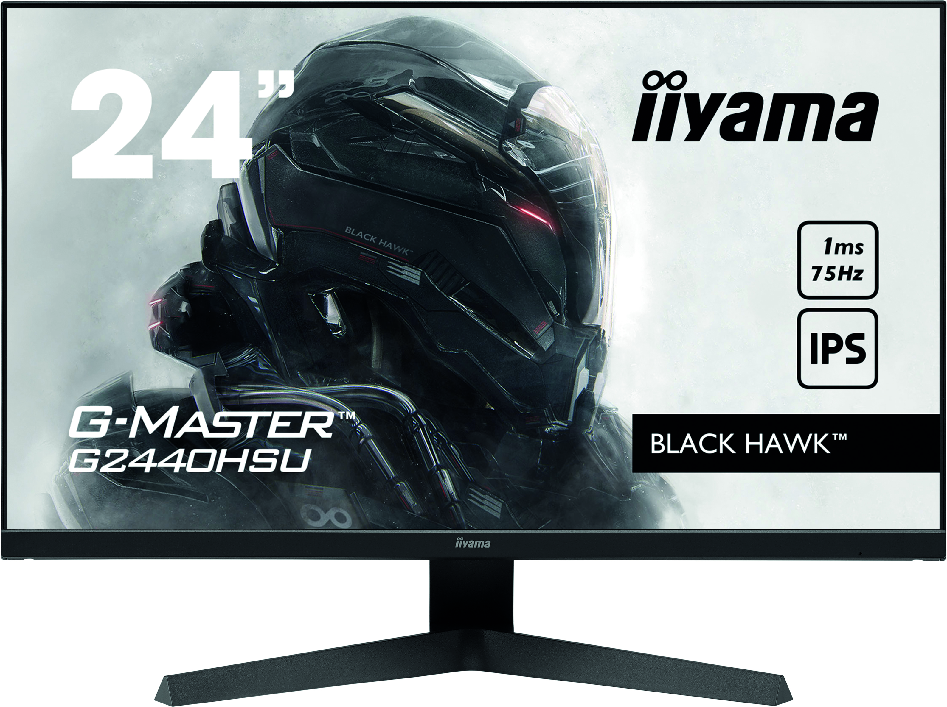Iiyama G-MASTER G2440HSU-B1 BLACK HAWK | 23,8" | 75Hz | Gaming Monitor
