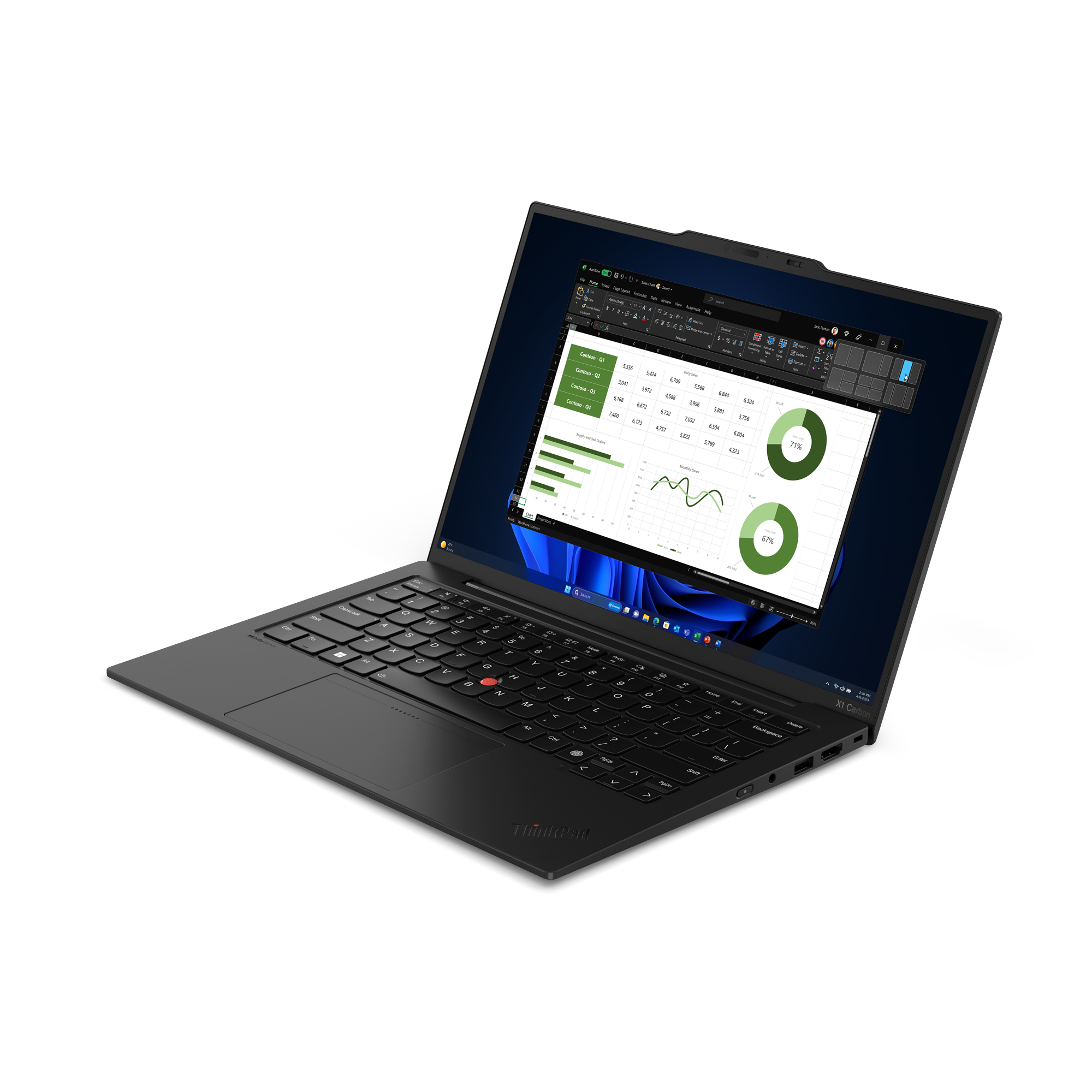 Lenovo ThinkPad X-Serie | X1 Carbon G12 | 14.0" WUXGA | Ultra 7 155U | 16GB RAM | 512GB SSD | Win 11 Pro