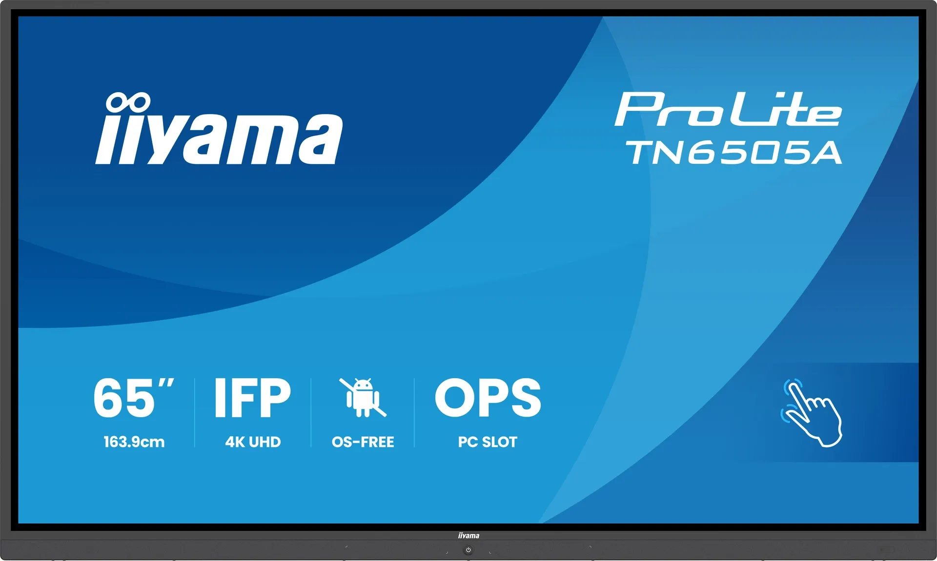 Iiyama ProLite TN6505A-B1AG | 65" professionelles 4K Touch-Display ohne Betriebssystem