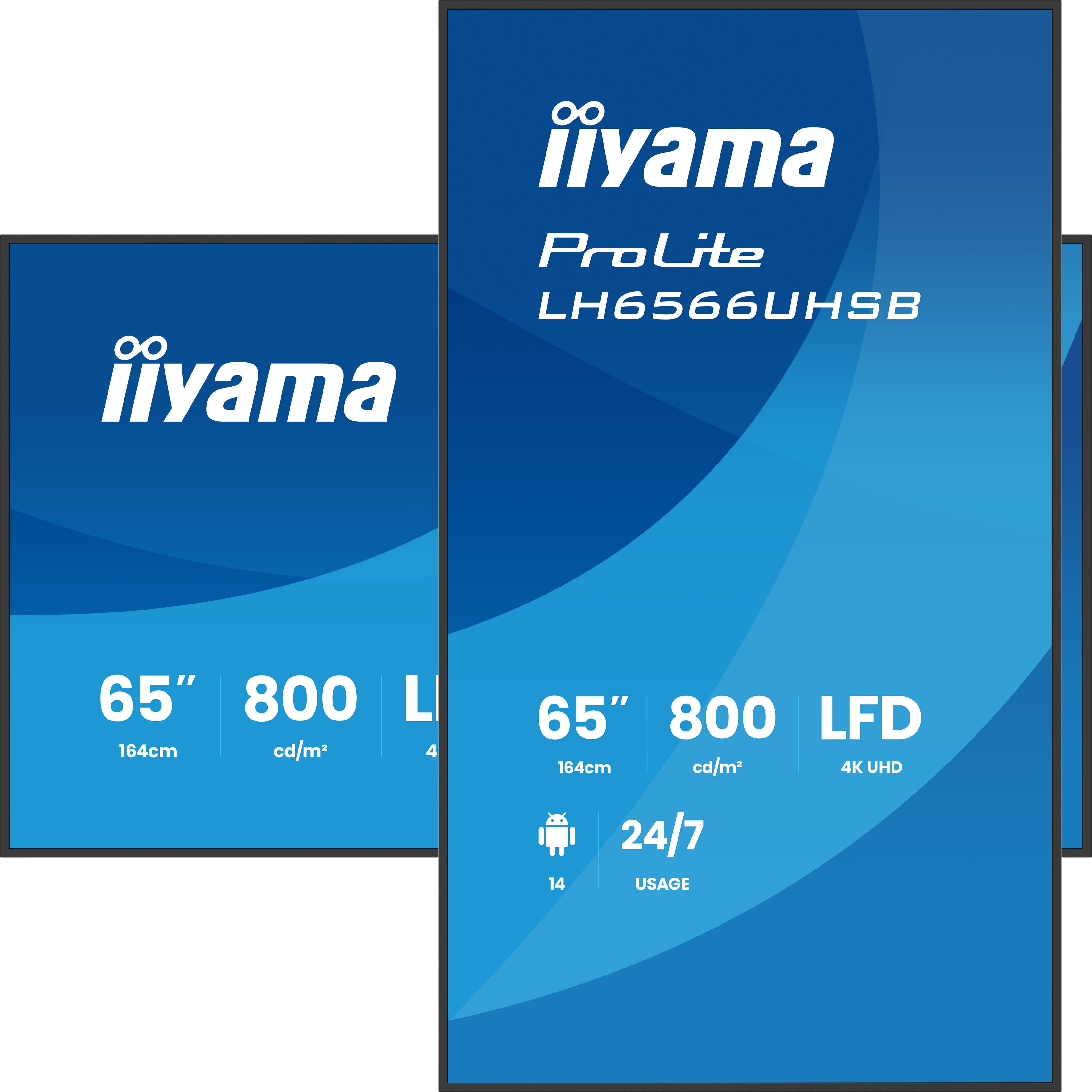 Iiyama ProLite LH6566UHSB-B1AG | 65" | 4K | Indoor Display