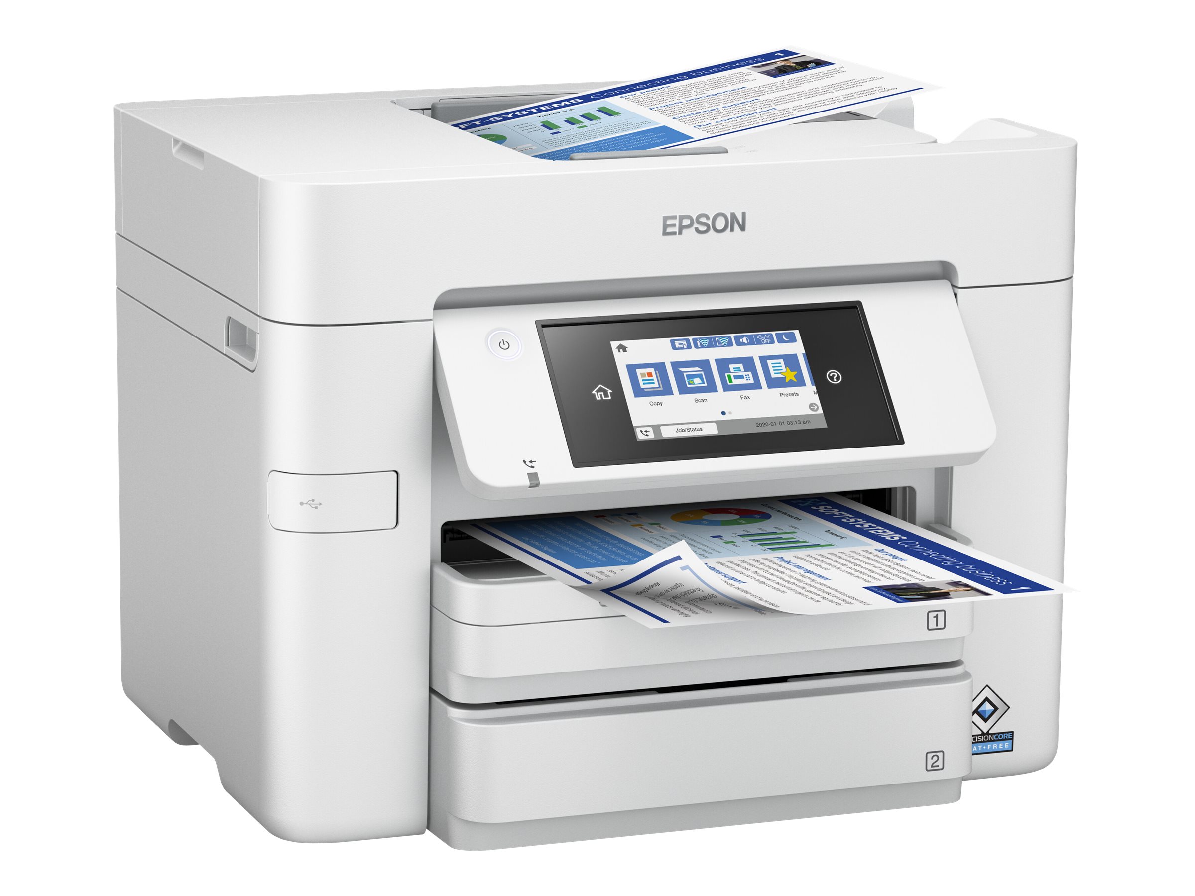 Epson Multifunktionsdrucker Tinte Farbe WorkForce Pro WF-C4810DTWF | Ausstellungsgerät