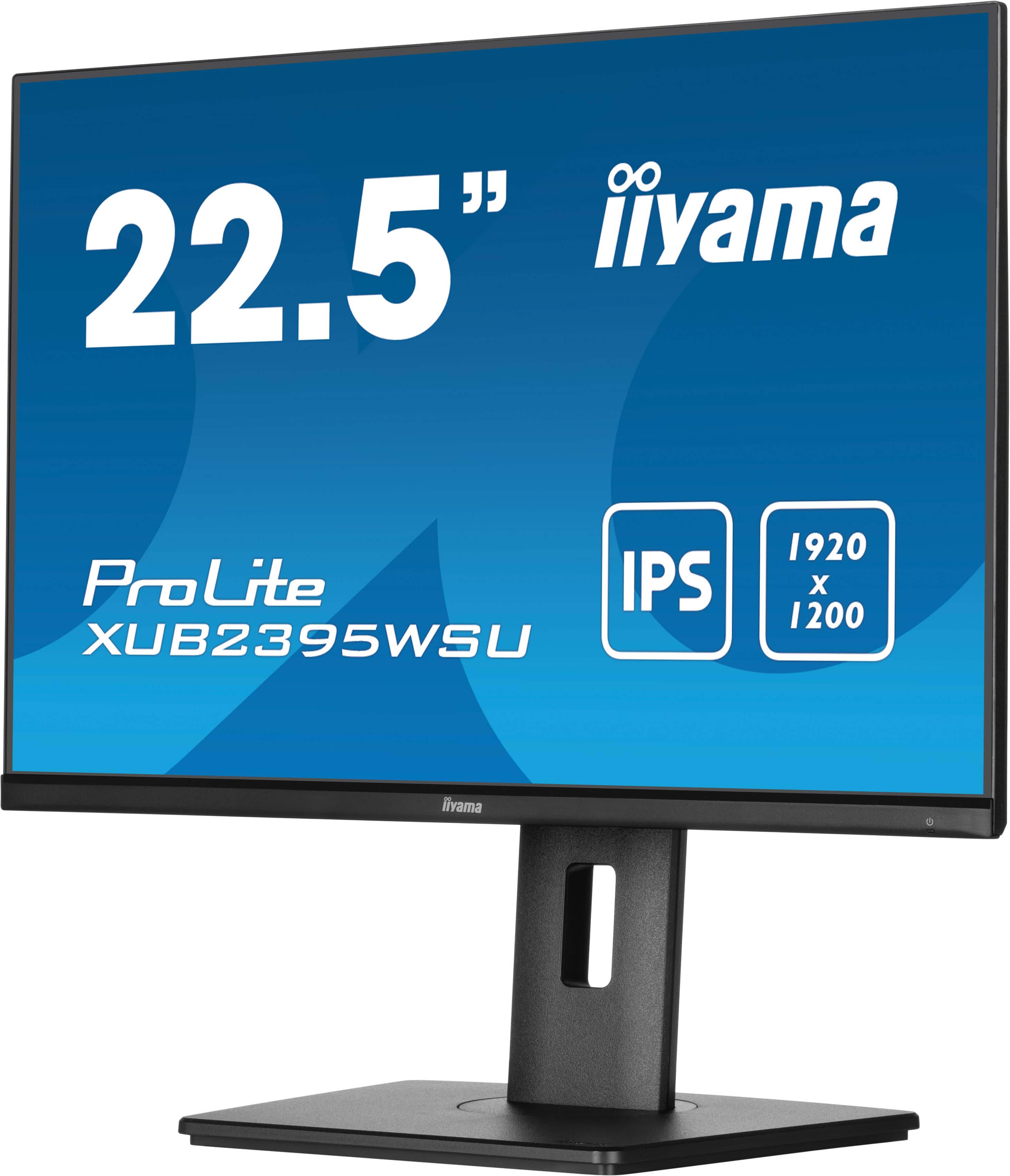 Iiyama ProLite XUB2395WSU-B5 | 22,5" Monitor mit IPS-Panel-Technologie, einer Auflösung von 1920 x 1200 und einem höhenverstellbaren Standfuß Iiyama ProLite XUB2395WSU-B5 | 22,5" Monitor mit IPS-Panel-Technologie, einer Auflösung von 1920 x 1200 und einem höhenverstellbaren Standfuß