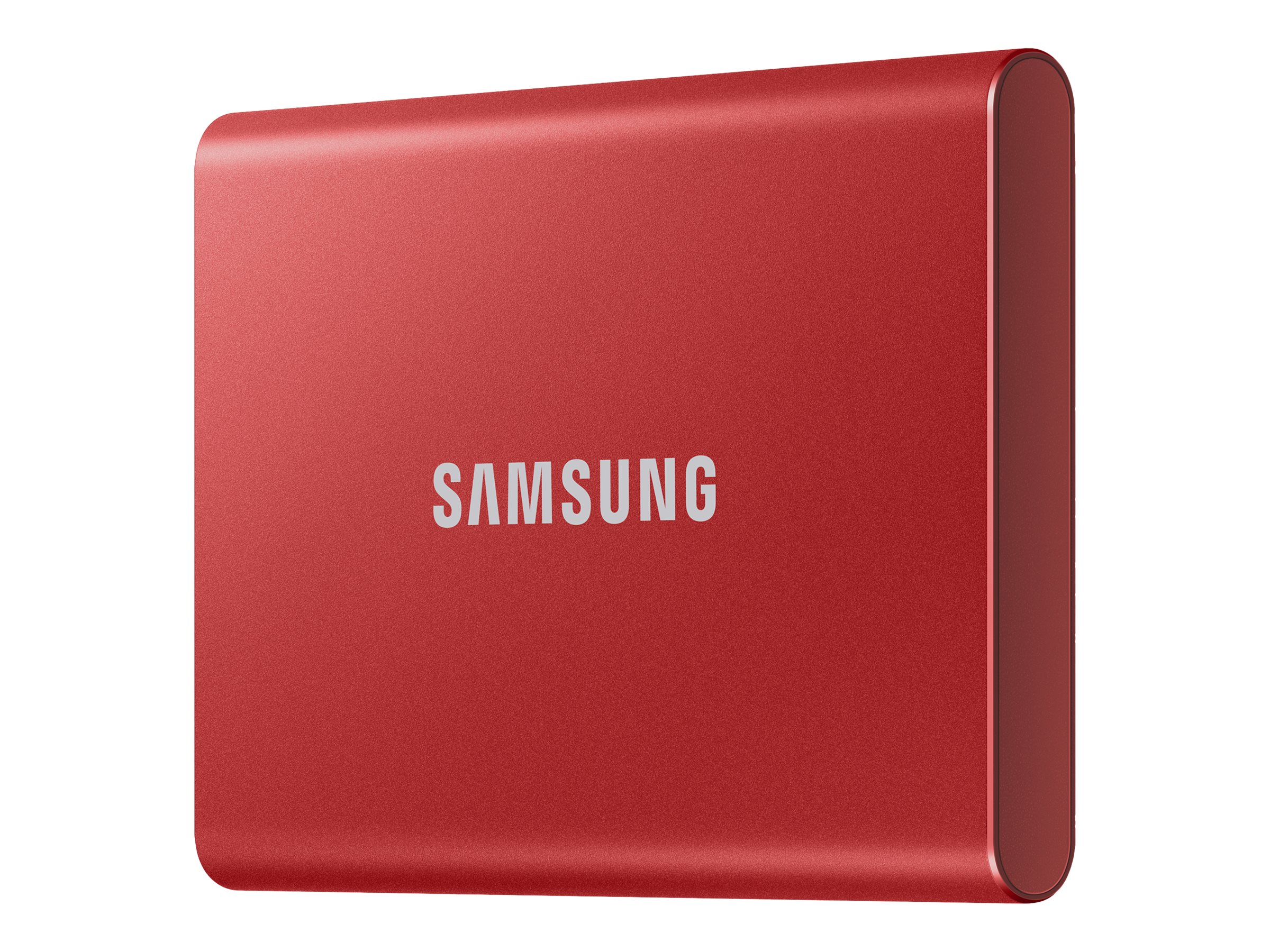 Festplatte Portable SSD T7 2TB Samsung USB 3.2 Rot