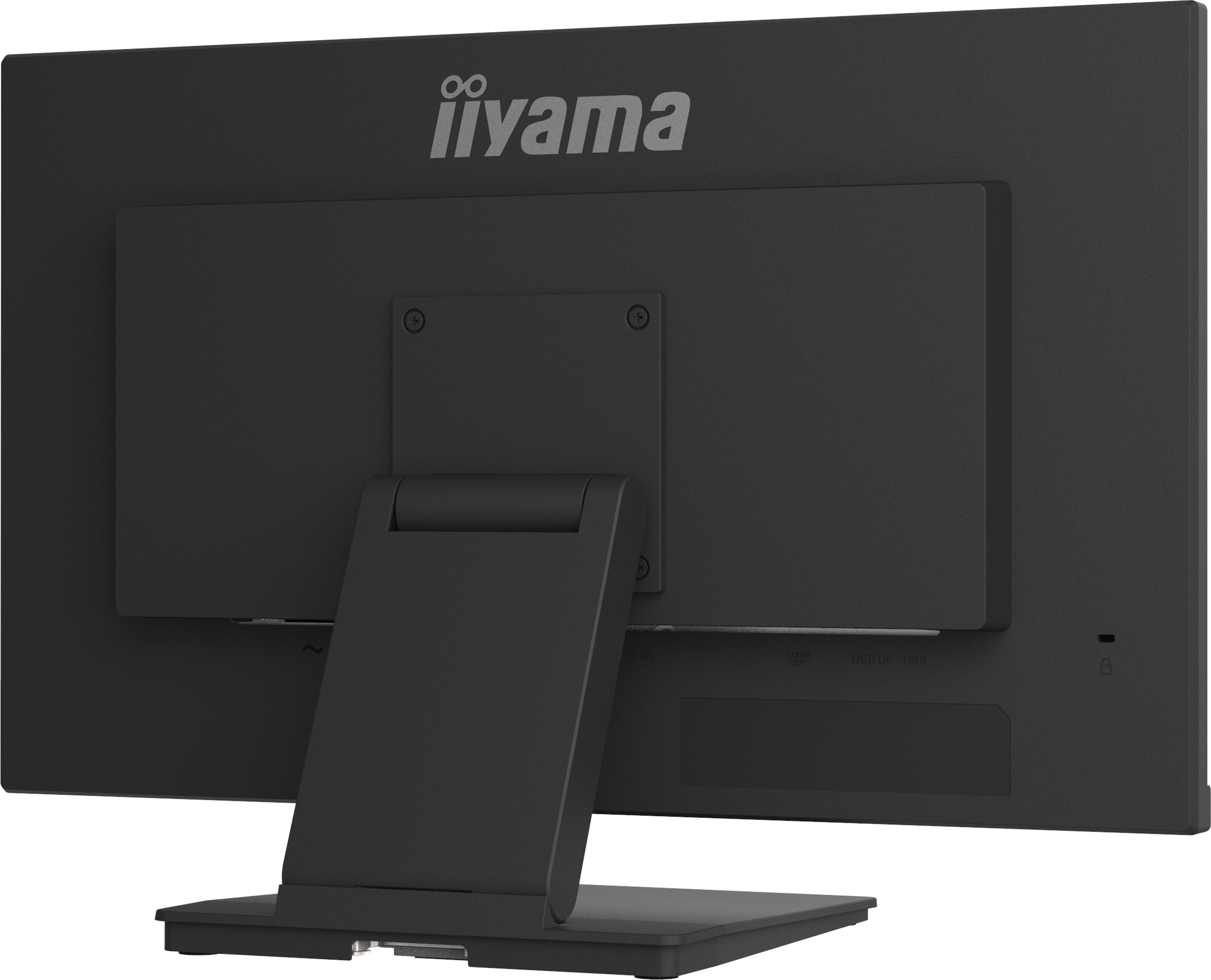 Iiyama ProLite T2454MSC-B3AG | 23.8" InCell PCAP 10 Punkte Touchscreen mit IPS-Panel-Technologie, Anti-Glare-Beschichtung und einem flexiblen Standfuß