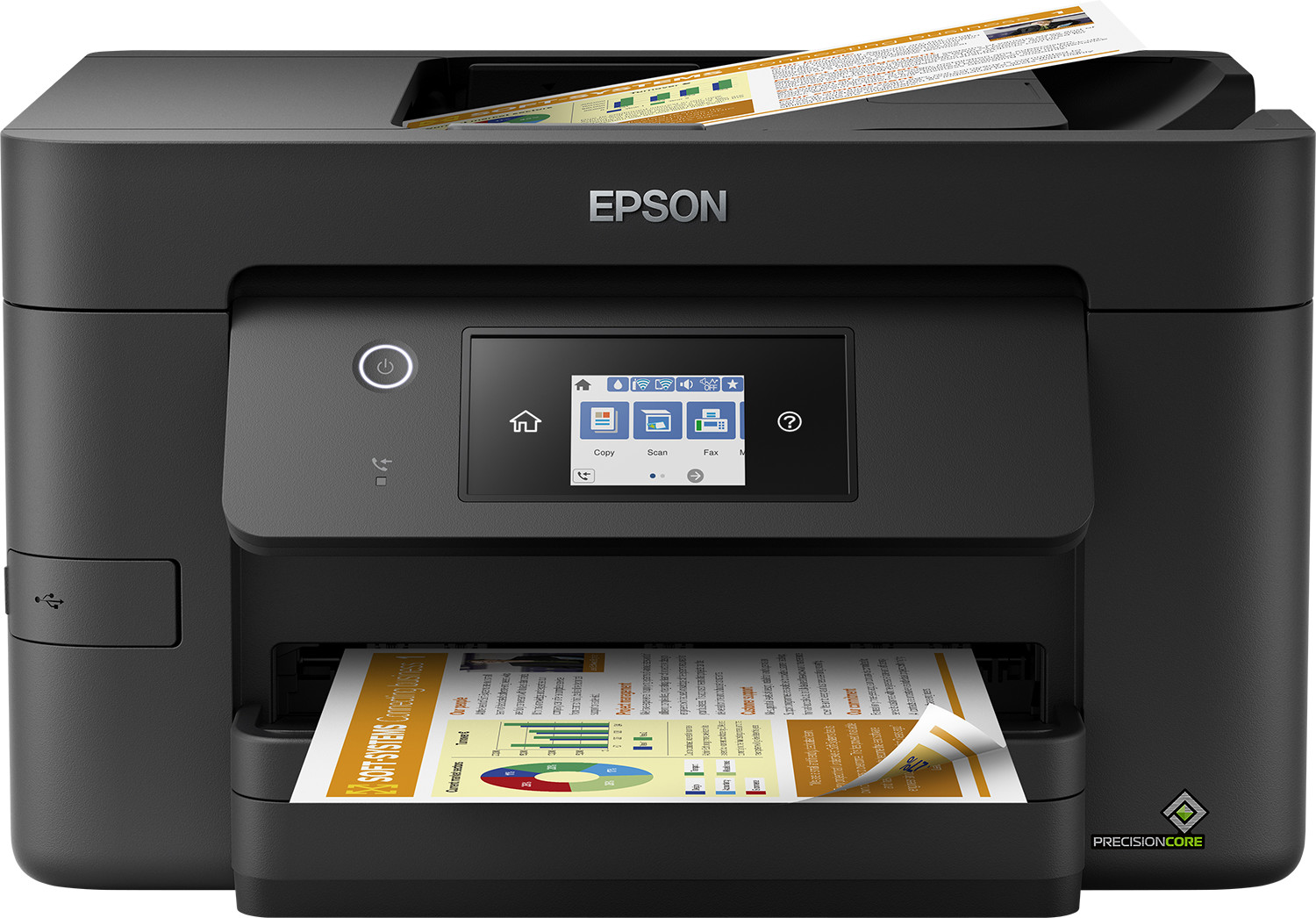Epson Multifunktionsdrucker Tinte Farbe WorkForce Pro WF-3820DWF