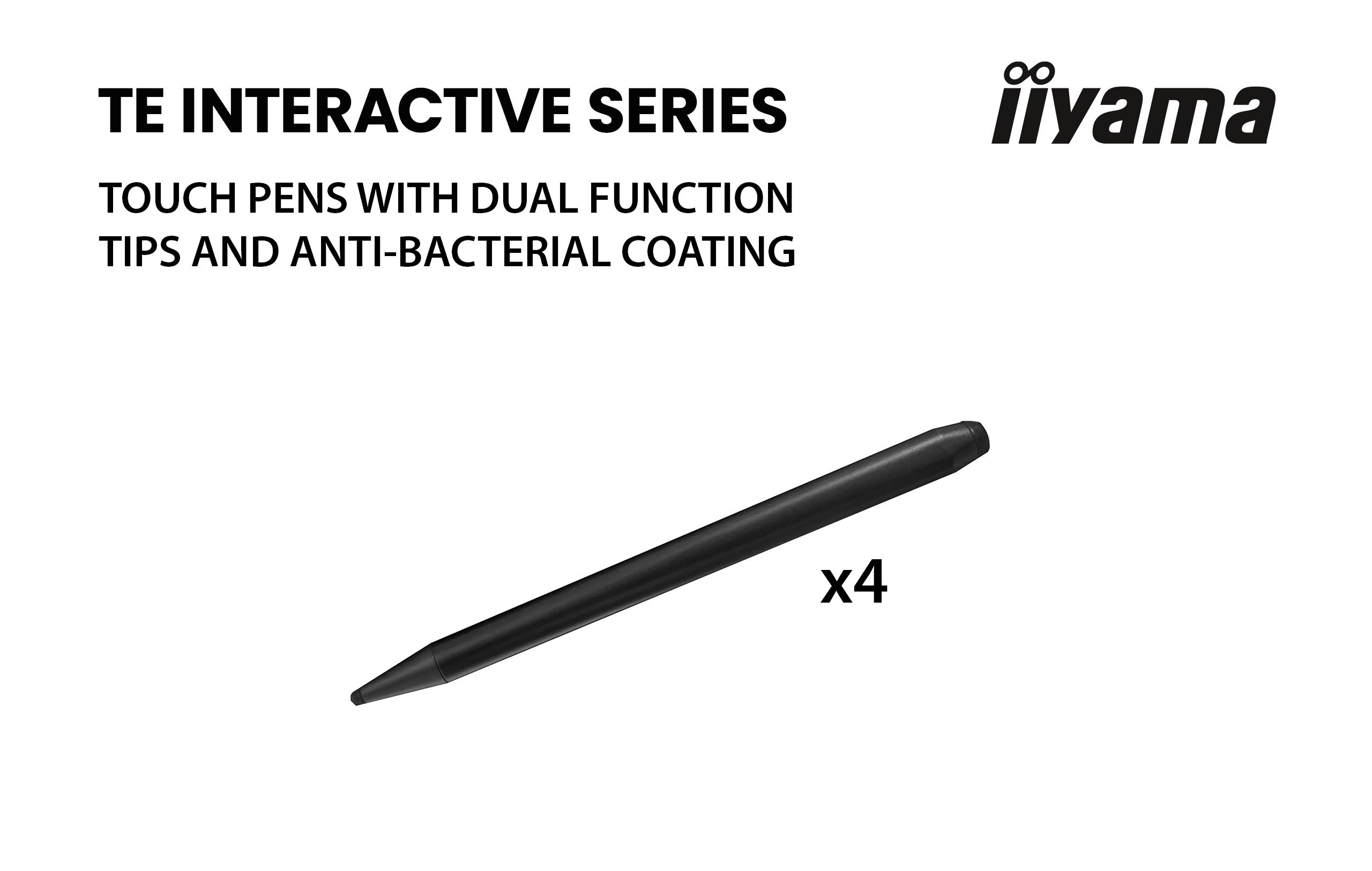 Iiyama ProLite TE7513A-B3AG | 75" | 4K UHD | Whiteboard Display