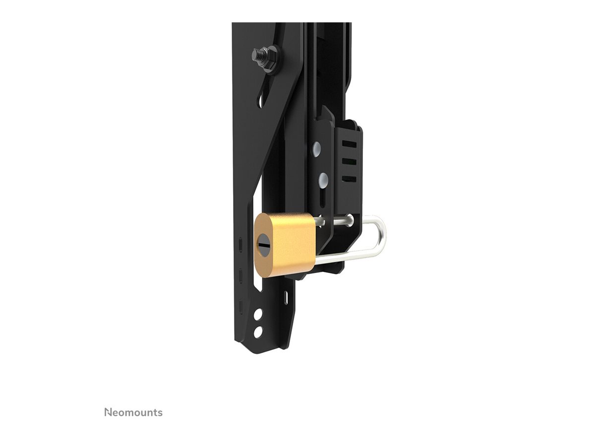 Neomounts WL35-750BL14 Schwerlast-Wandhalterung 42-75" - neigbar - abschließbar - schnelle Installation - TÜV